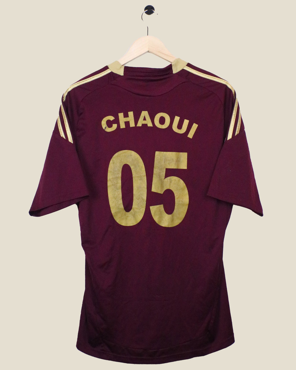 OLYMPIQUE LYON 2010/11 CHAOUI #05 AWAY (L) ADIDAS