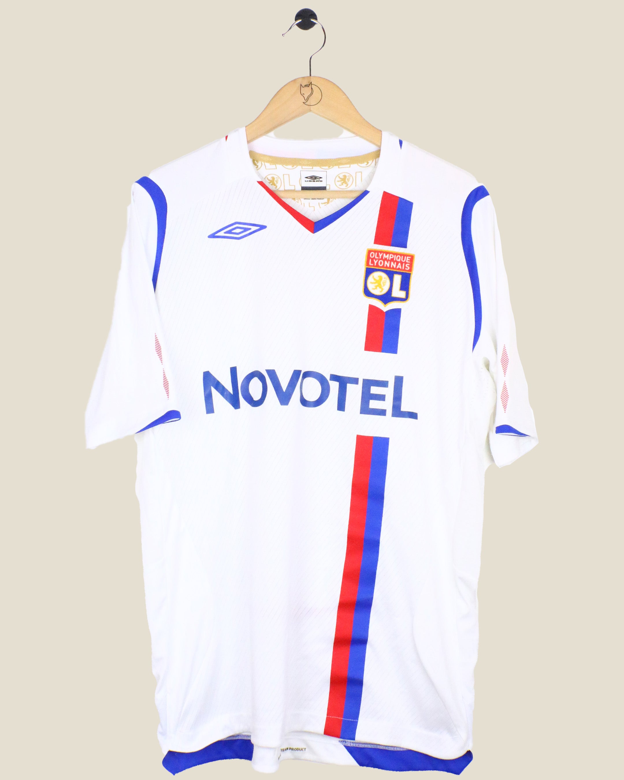 OLYMPIQUE LYON 2008/09 JUNINHO HOME (L) UMBRO