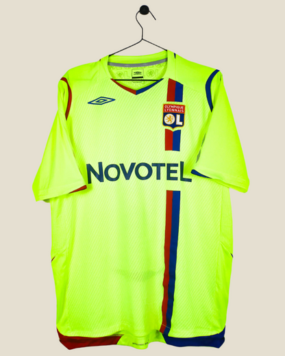 OLYMPIQUE LYON 2008/2009 JUNINHO #8 THIRD SHIRT (L) UMBRO