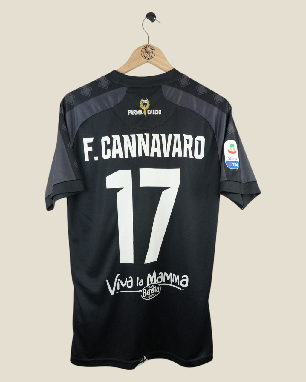 PARMA 2018/19 CANNAVARO THIRD SHIRT (L) ERREA