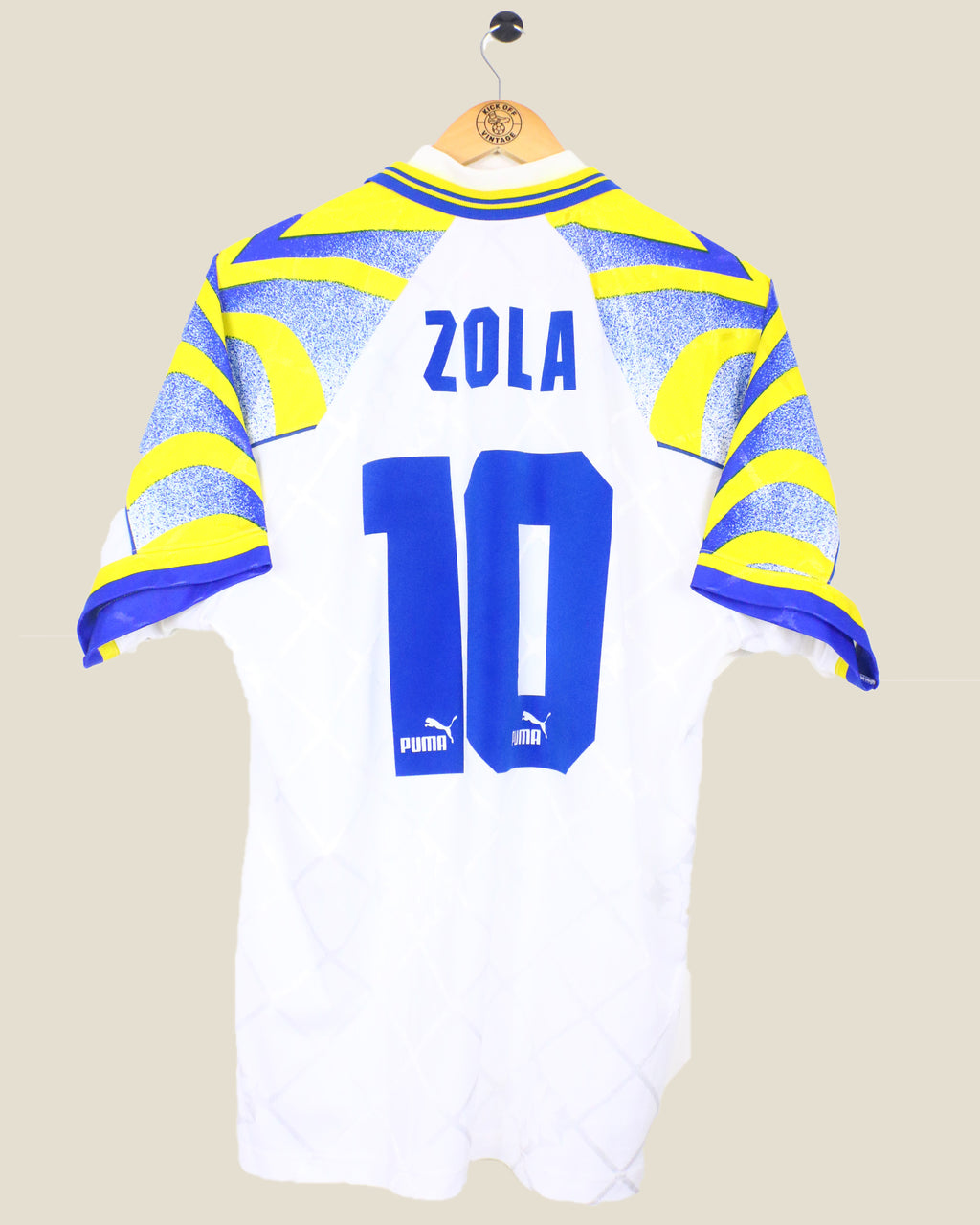 PARMA 1995/96 ZOLA HOME SHIRT (L) PUMA
