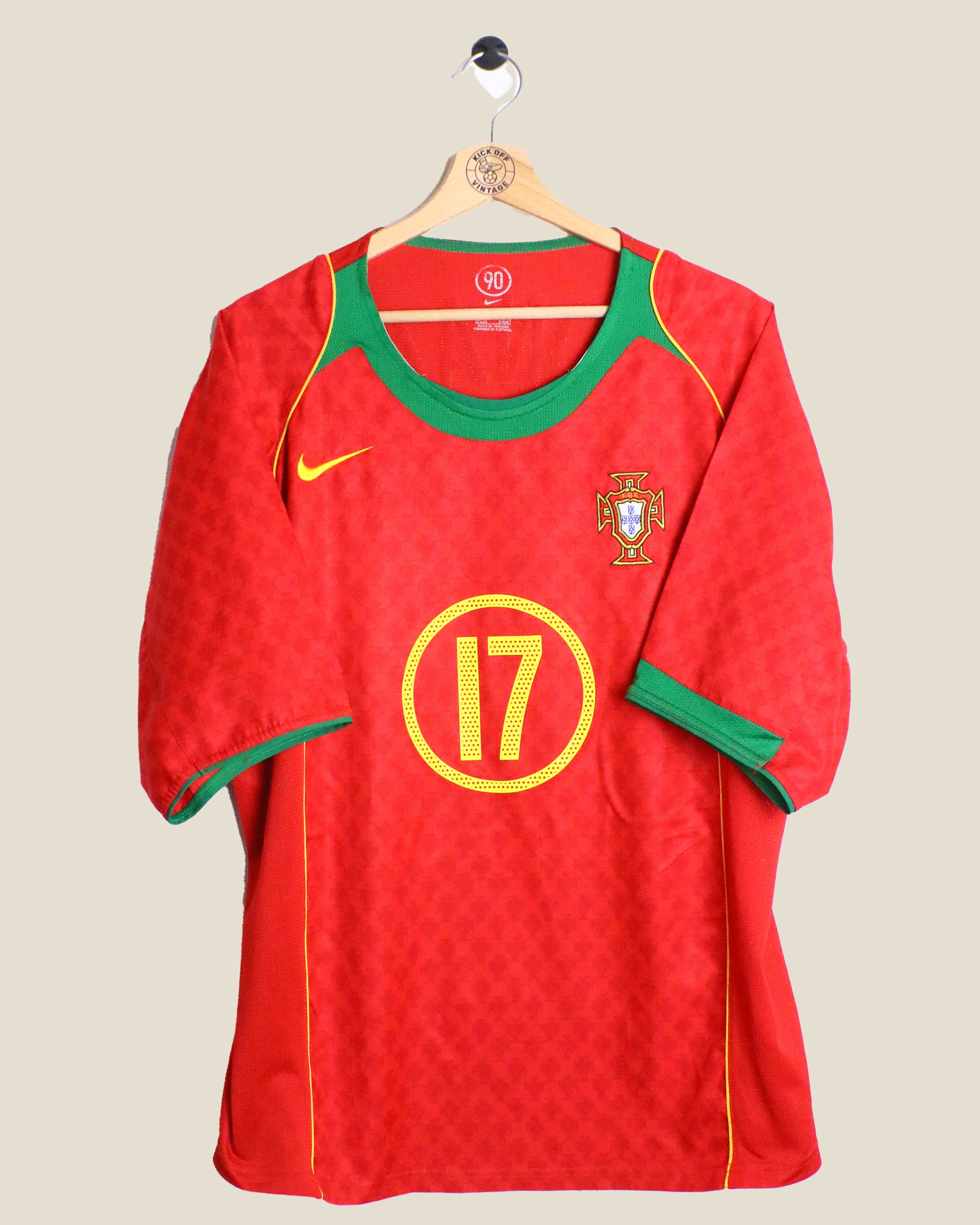 PORTUGAL 2004 RONALDO HOME (L) NIKE