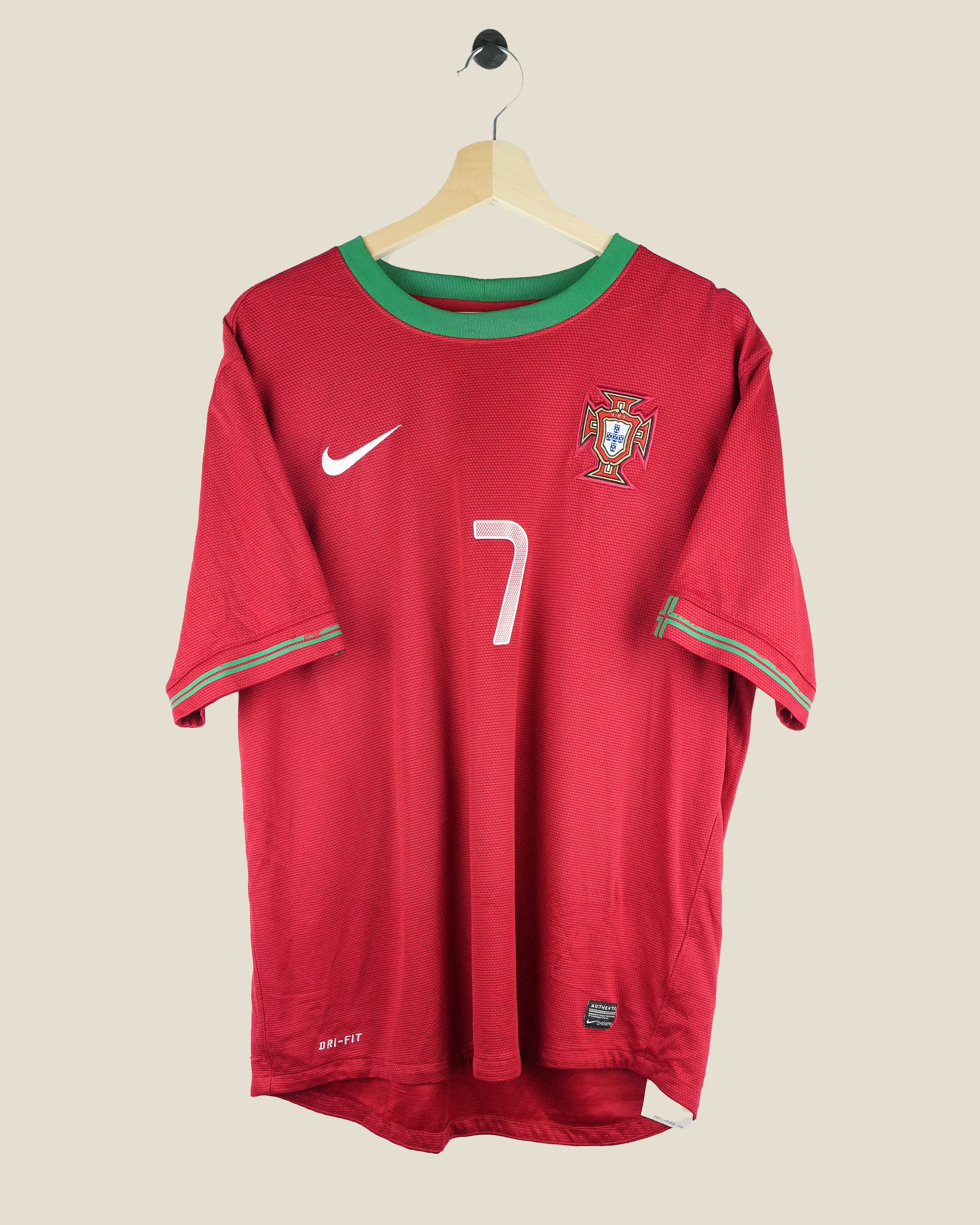 PORTUGAL 2012 RONALDO HOME SHIRT (XL) NIKE