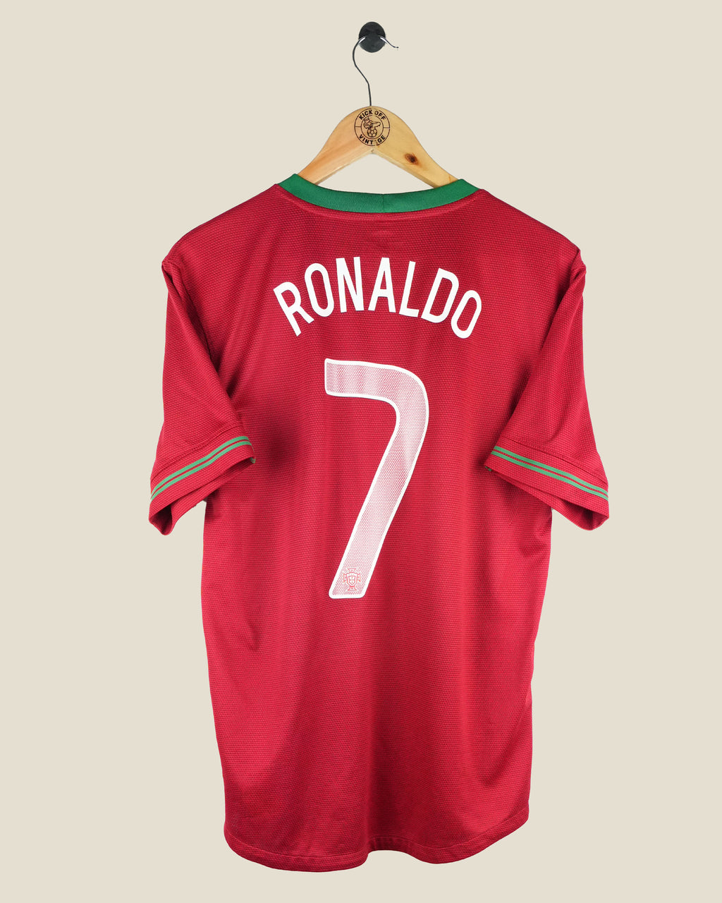 PORTUGAL 2012 RONALDO HOME SHIRT (M) NIKE