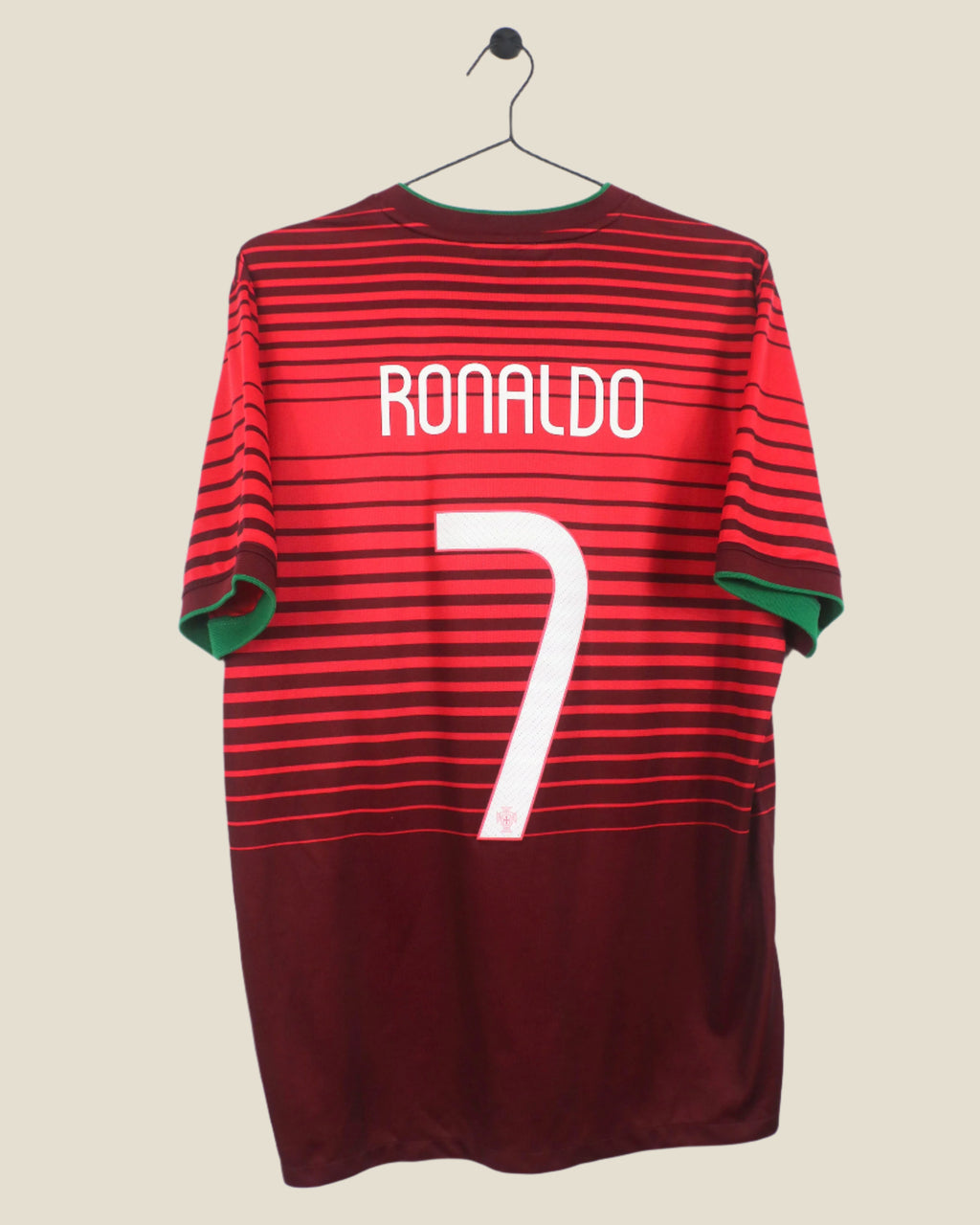 PORTUGAL 2014 RONALDO #7 HOME SHIRT (L) NIKE