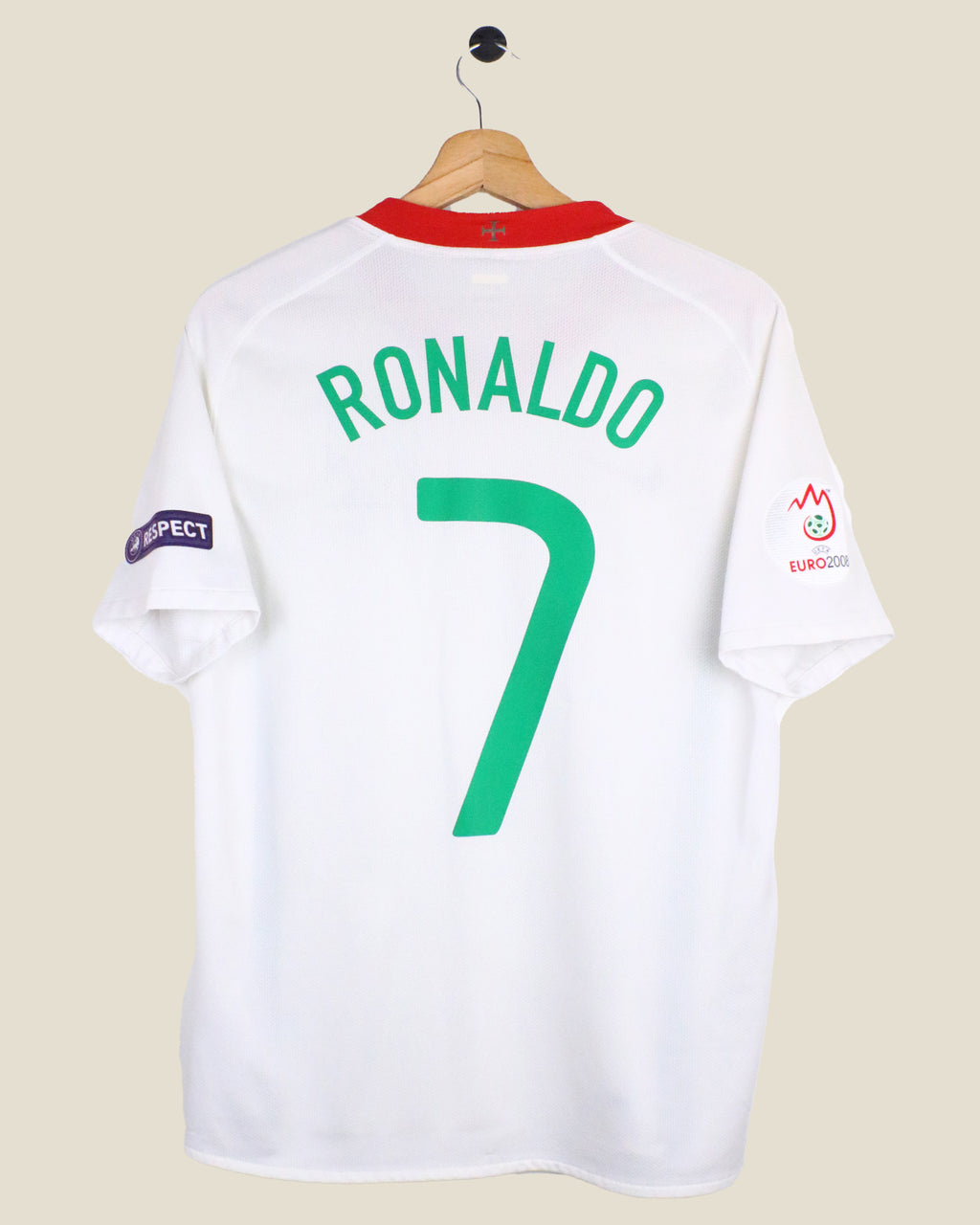 PORTUGAL 2008 RONALDO #7 EURO AWAY (S) NIKE