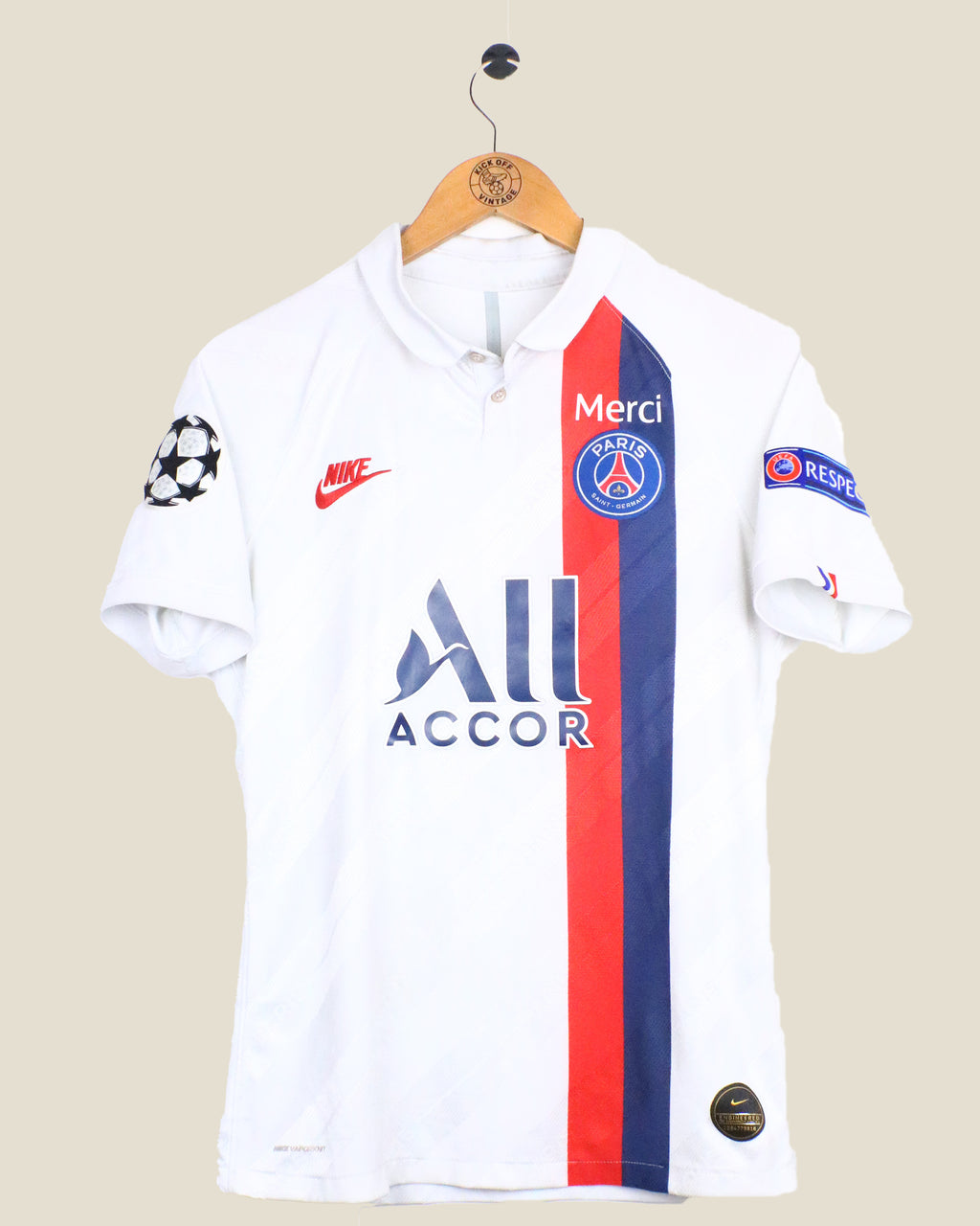PARIS SAINT-GERMAIN 2019/20 NEYMAR UCL AWAY PLAYER VERSION (S) NIKE