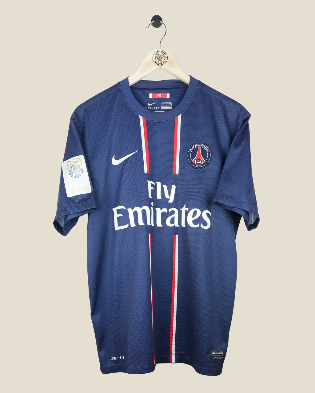 PARIS SAINT-GERMAIN 2012/13 BECKHAM HOME SHIRT (M) NIKE