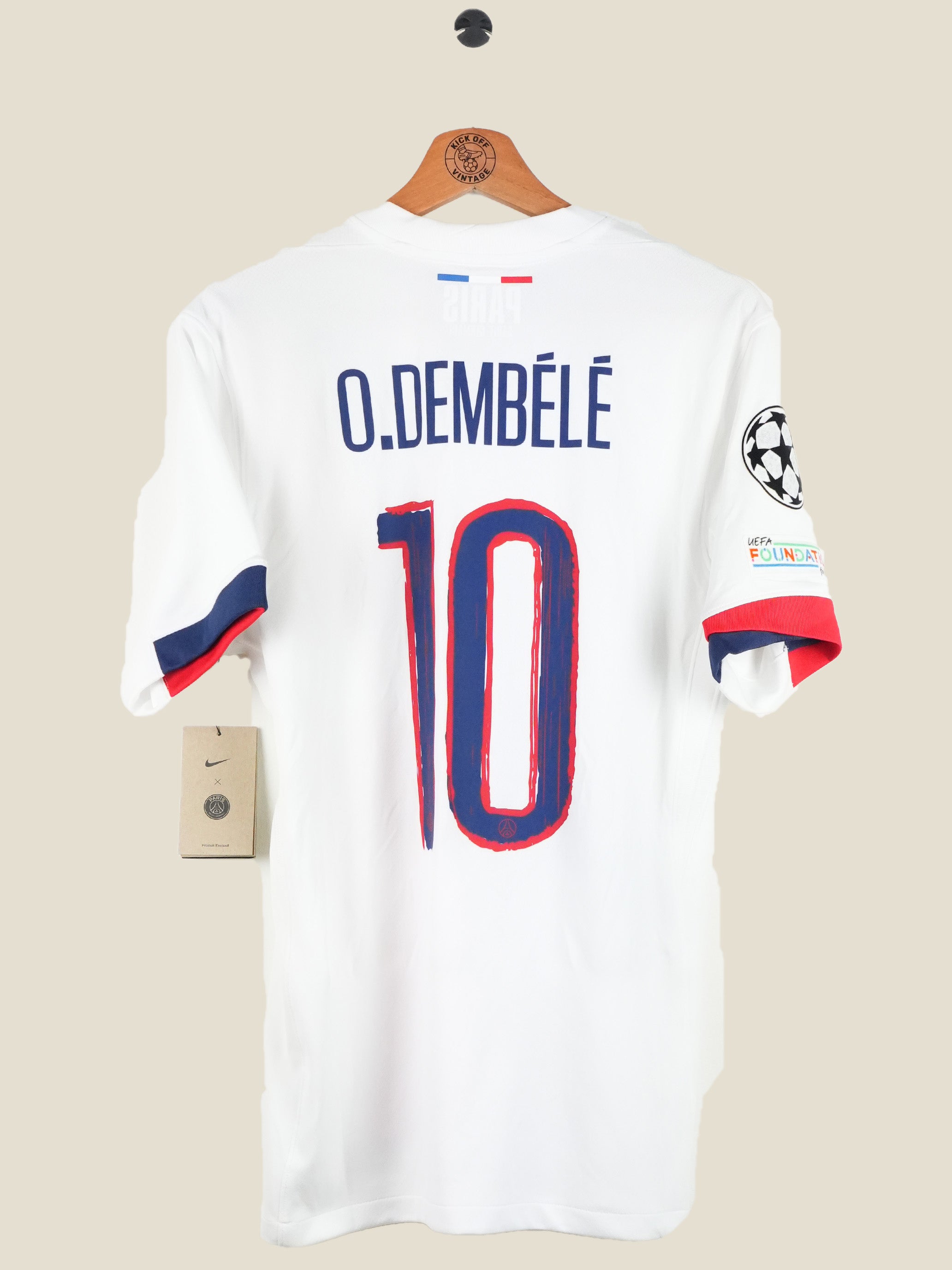 PARIS SAINT-GERMAIN 2025/26 DEMBELE UCL AWAY BNWT (S) NIKE