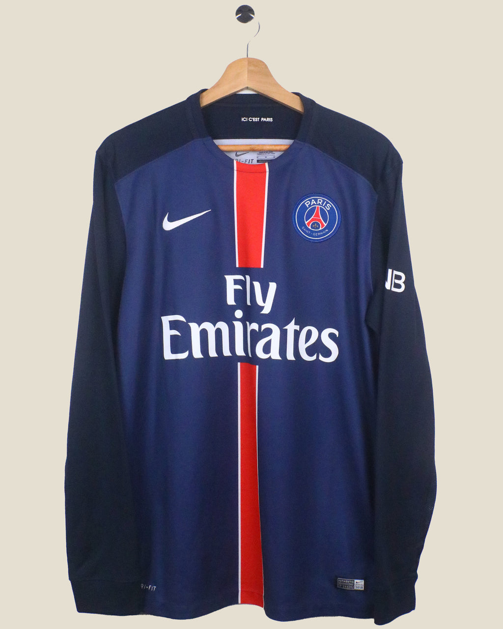 PARIS SAINT GERMAIN 2015/16 DI MARIA #11 HOME L/S (M) NIKE