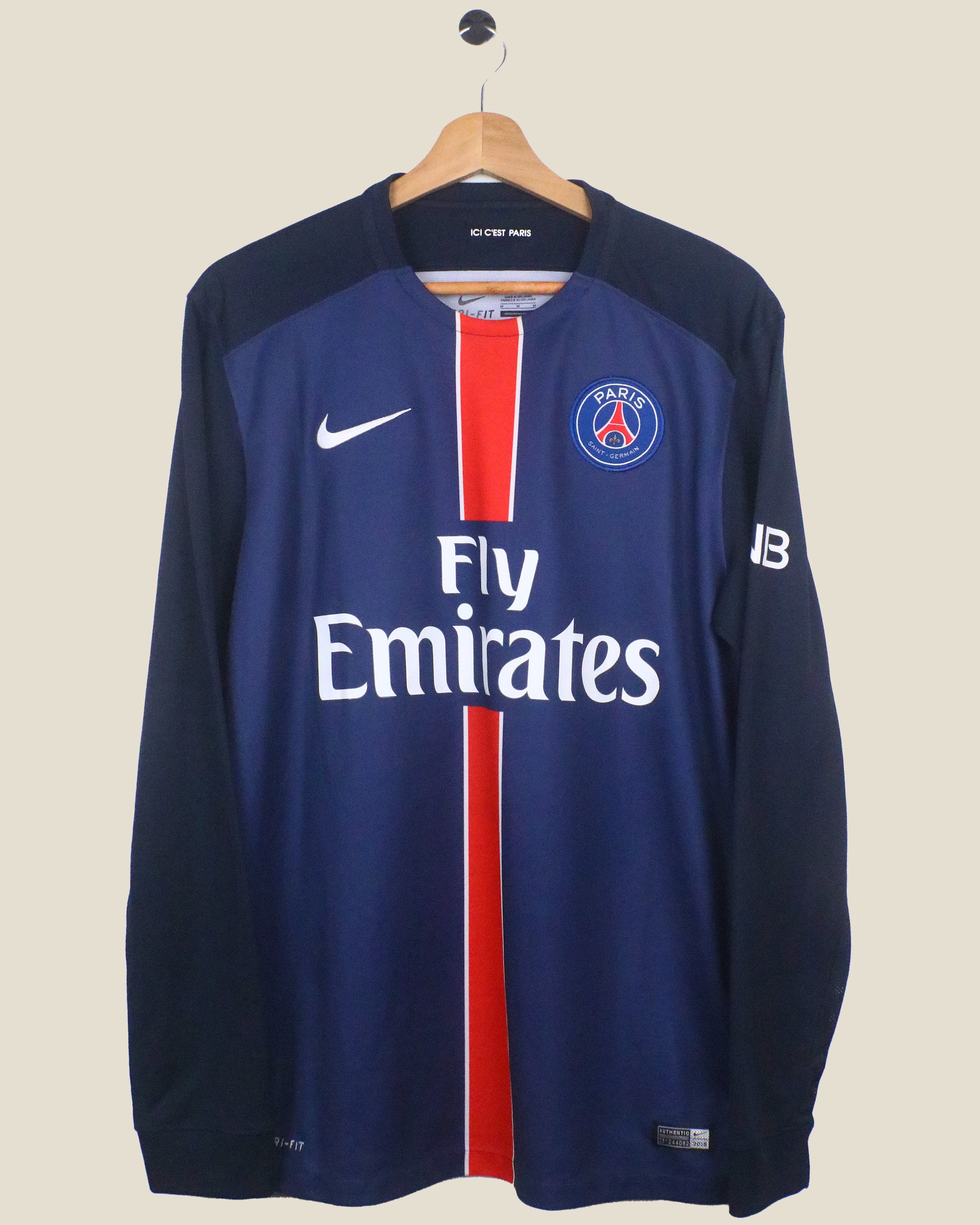 PARIS SAINT GERMAIN 2015/16 DI MARIA #11 HOME L/S (M) NIKE