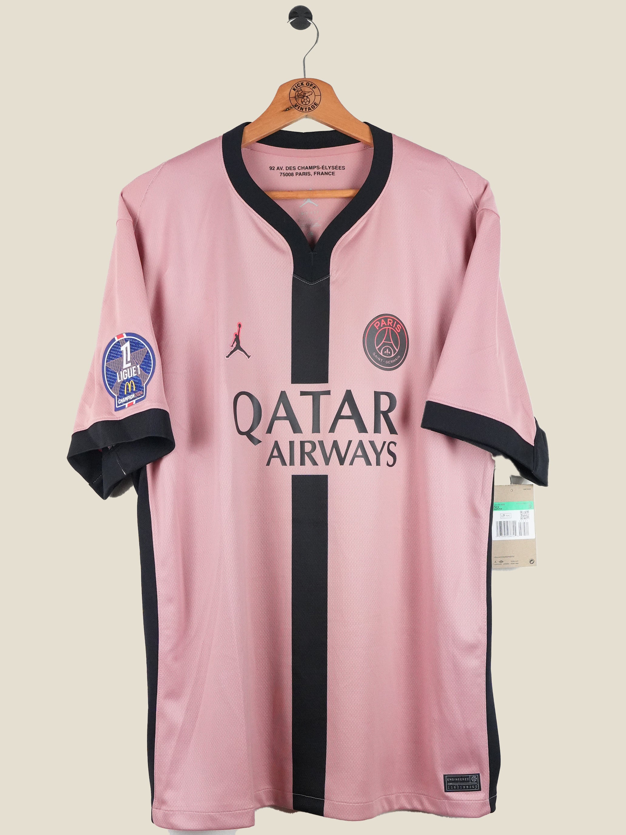 PARIS SAINT-GERMAIN 2024/25 DOUE THIRD BNWT (XL) AIR JORDAN