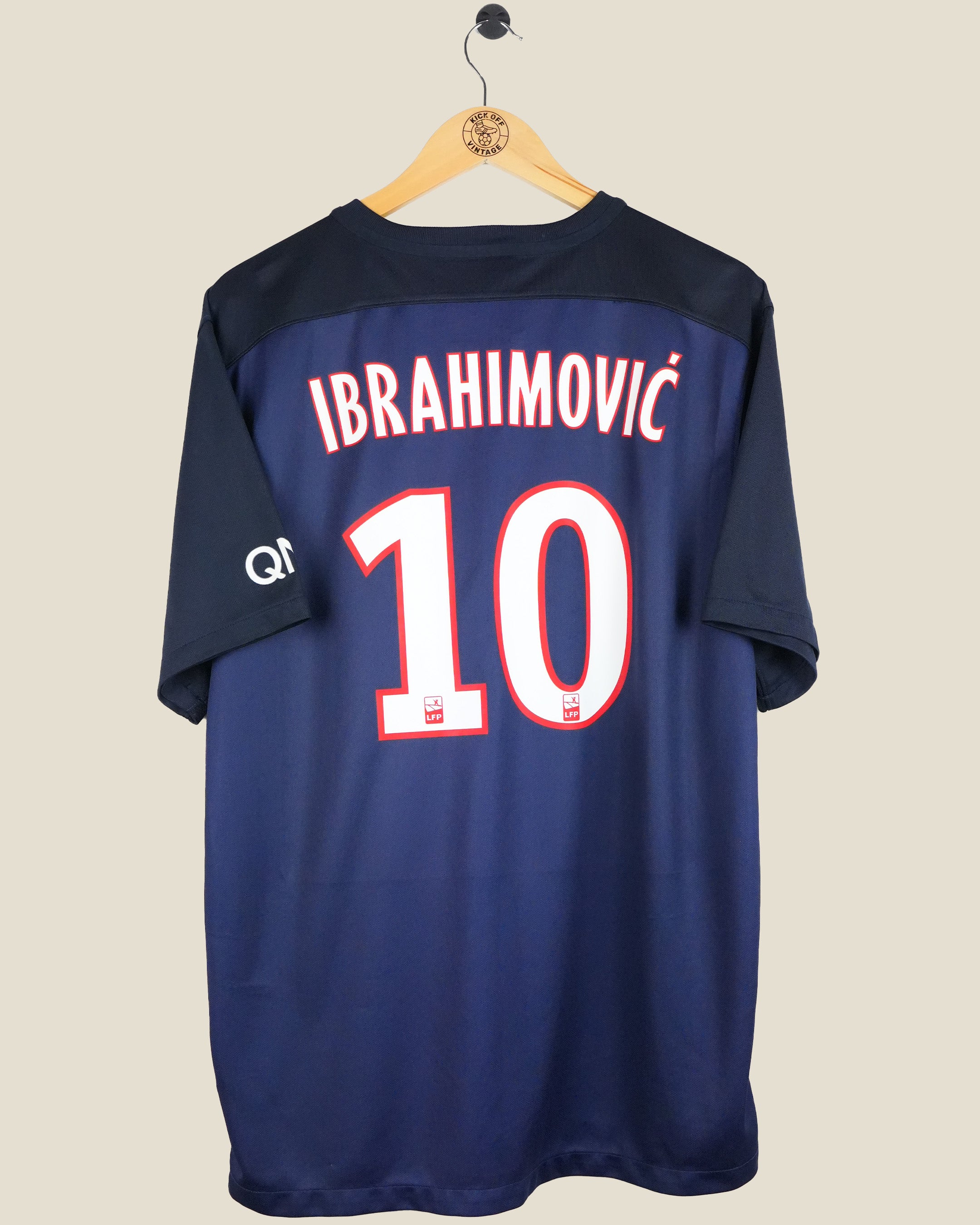 PARIS SAINT-GERMAIN 2015/16 IBRAHIMOVIC HOME SHIRT (XL) NIKE