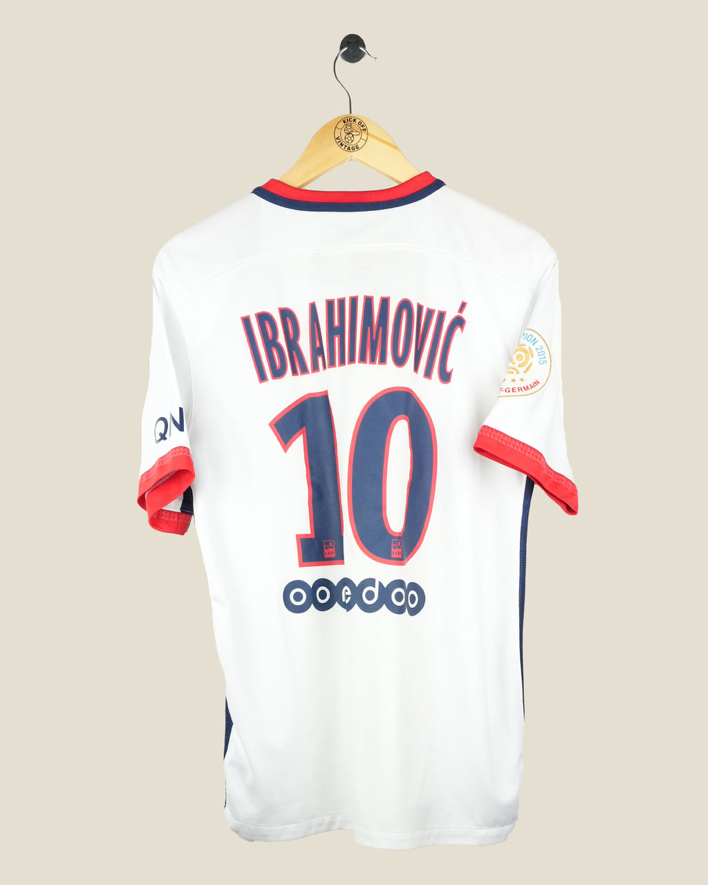 PARIS SAINT-GERMAIN 2015/16 IBRAHIMOVIC AWAY SHIRT (M) NIKE