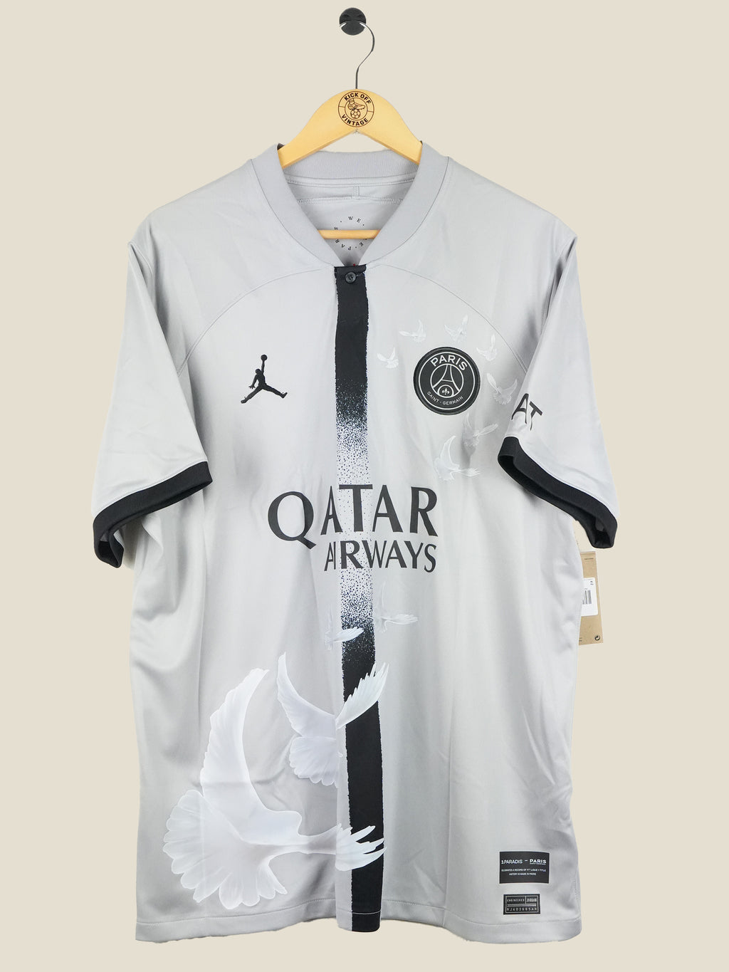 PARIS SAINT-GERMAIN 2022/23 AWAY PARADIS BNWT (XL) AIR JORDAN