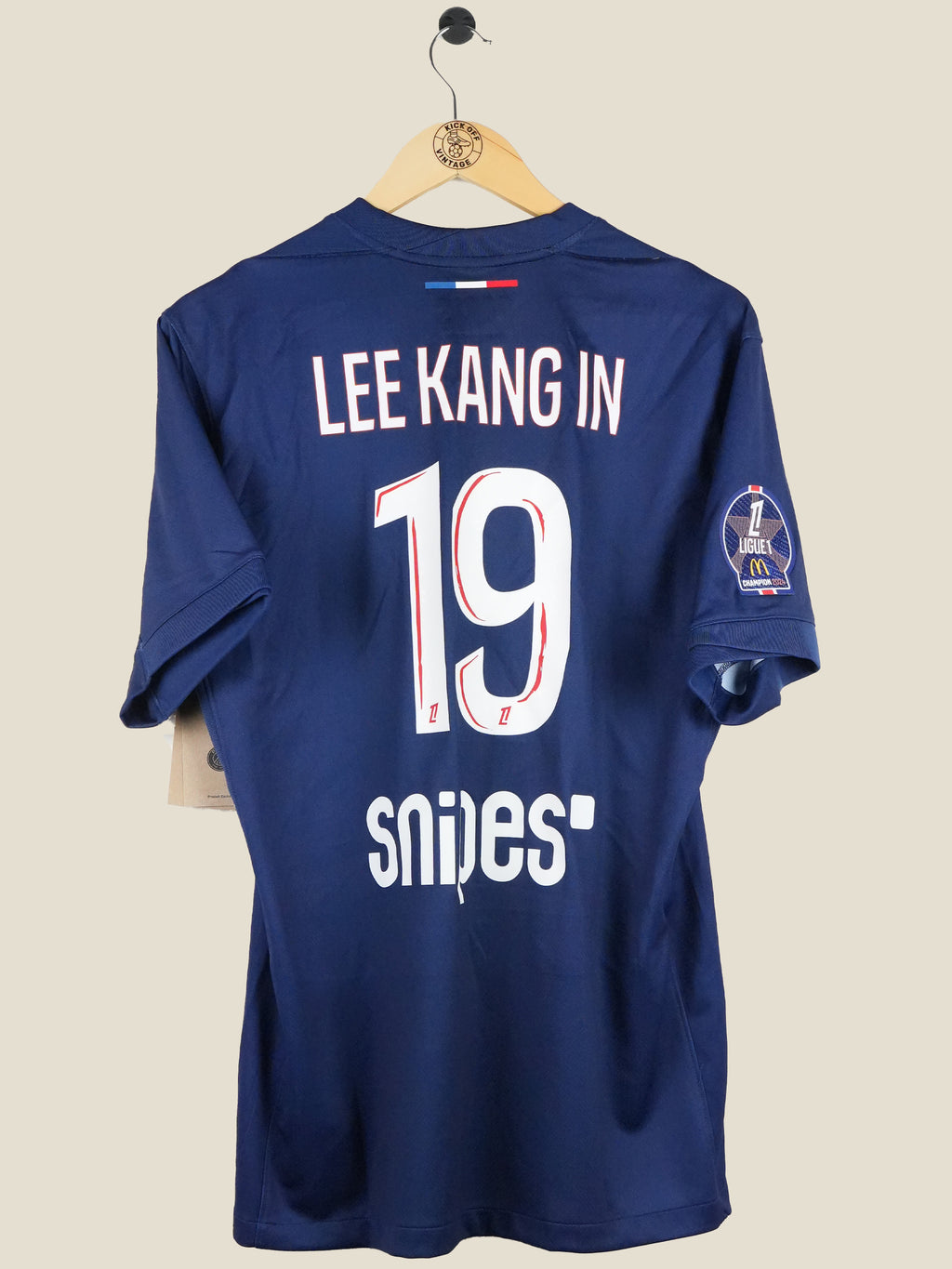 PARIS SAINT-GERMAIN 2024/25 LEE KANG IN HOME BNWT (L) NIKE