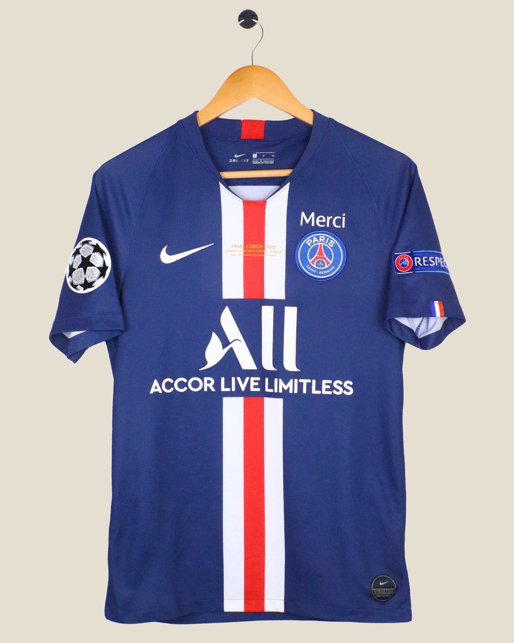 PARIS SAINT-GERMAIN 2019/20 MBAPPE UCL FINAL HOME (S) NIKE