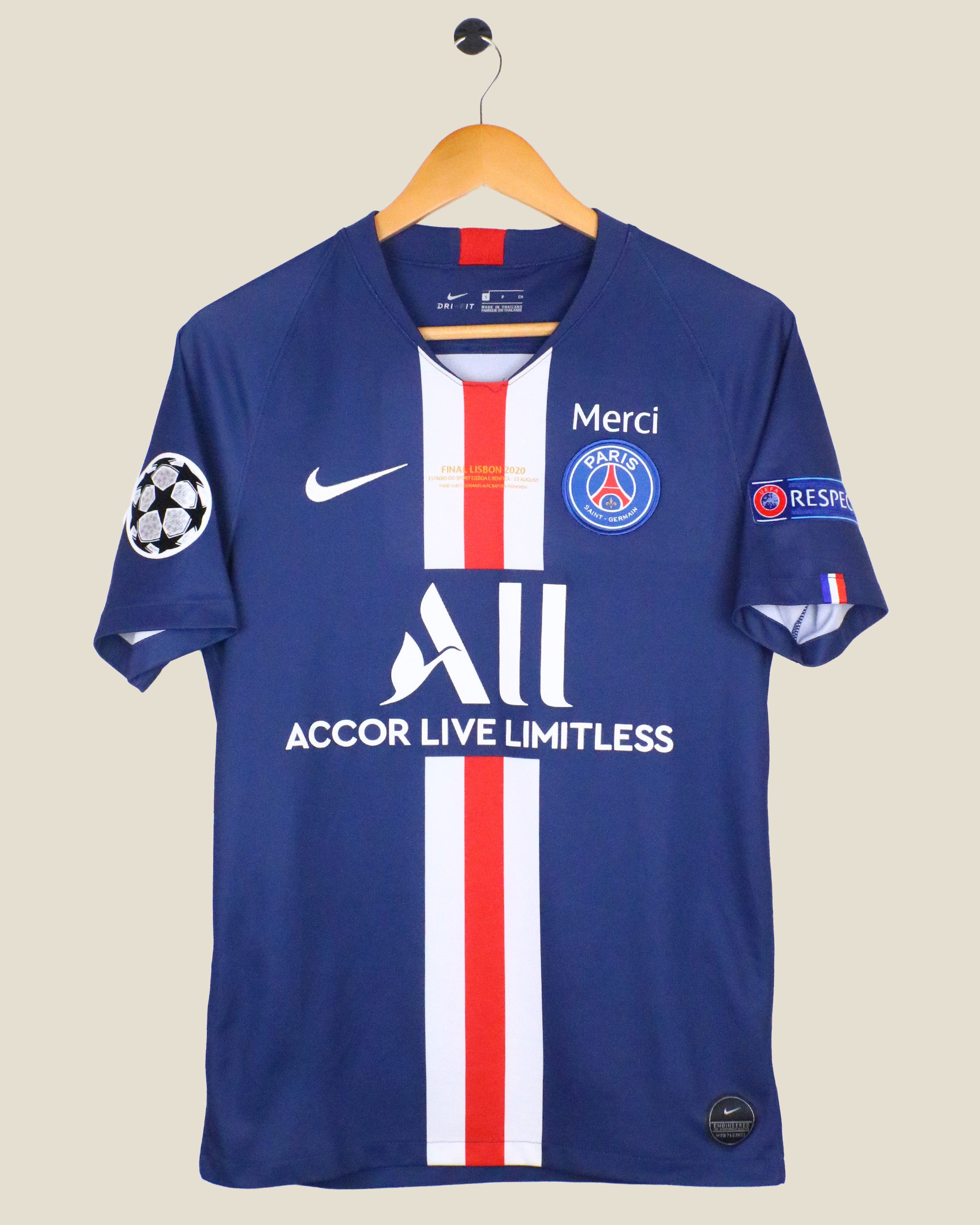 PARIS SAINT-GERMAIN 2019/20 MBAPPE UCL FINAL HOME (S) NIKE