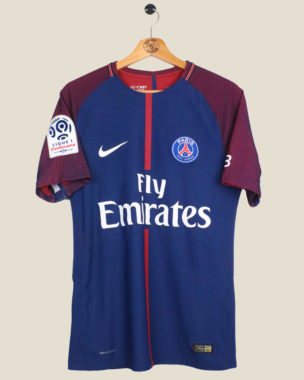 PARIS SAINT-GERMAIN 2017/18 NEYMAR HOME PLAYER VERSION (S) NIKE