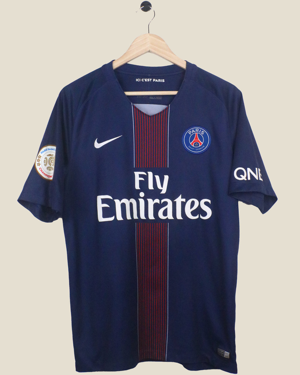 PARIS SAINT-GERMAIN 2016/17 NKUNKU #24 HOME (L) NIKE