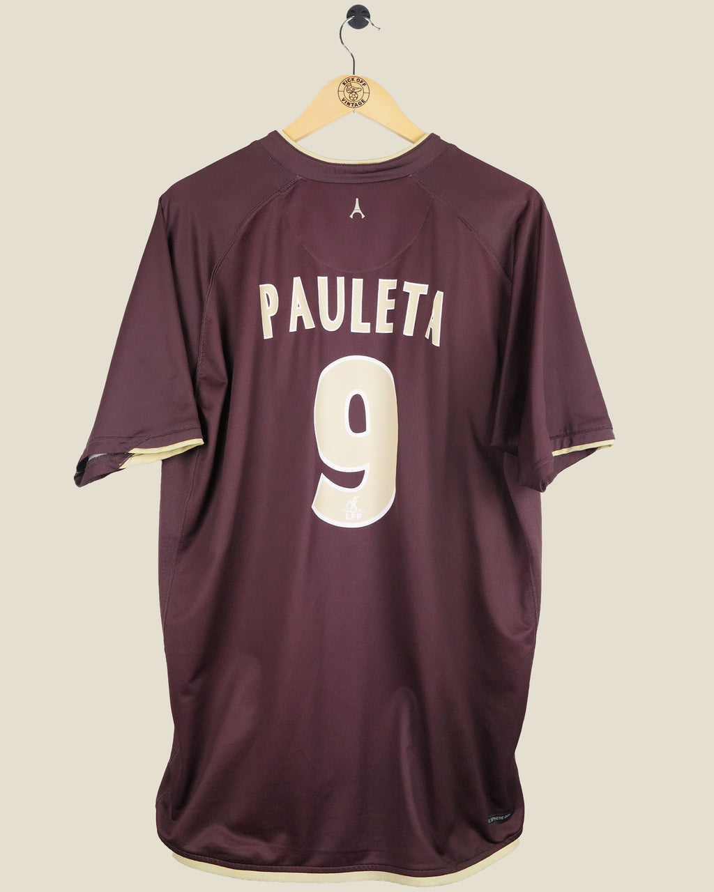 PARIS SAINT-GERMAIN 2006/07 PAULETA AWAY SHIRT (XL) NIKE