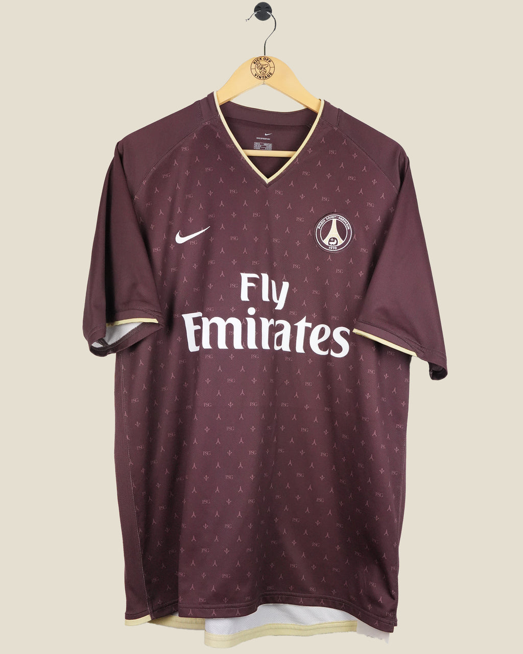PARIS SAINT-GERMAIN 2006/07 PAULETA AWAY SHIRT (XL) NIKE