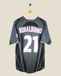 PARIS SAINT-GERMAIN 2001/02 RONALDINHO THIRD SHIRT (M) NIKE
