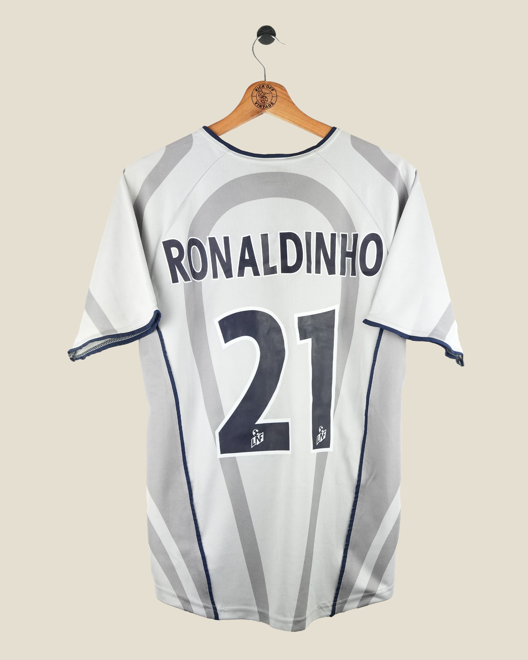 PARIS SAINT-GERMAIN 2001/02 RONALDINHO AWAY SHIRT (S) NIKE