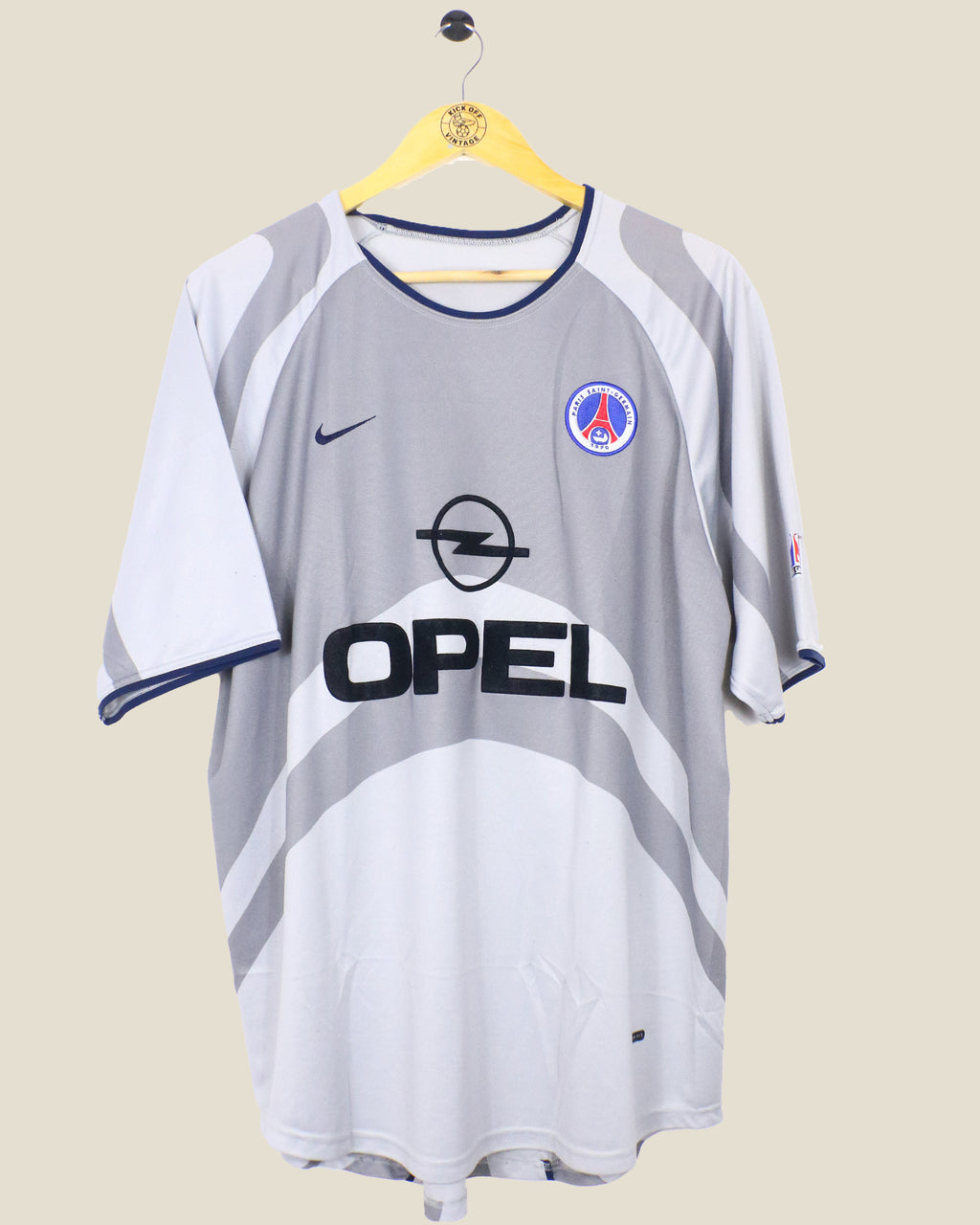 PARIS SAINT GERMAIN 2001/02 RONALDINHO AWAY SHIRT (L) NIKE