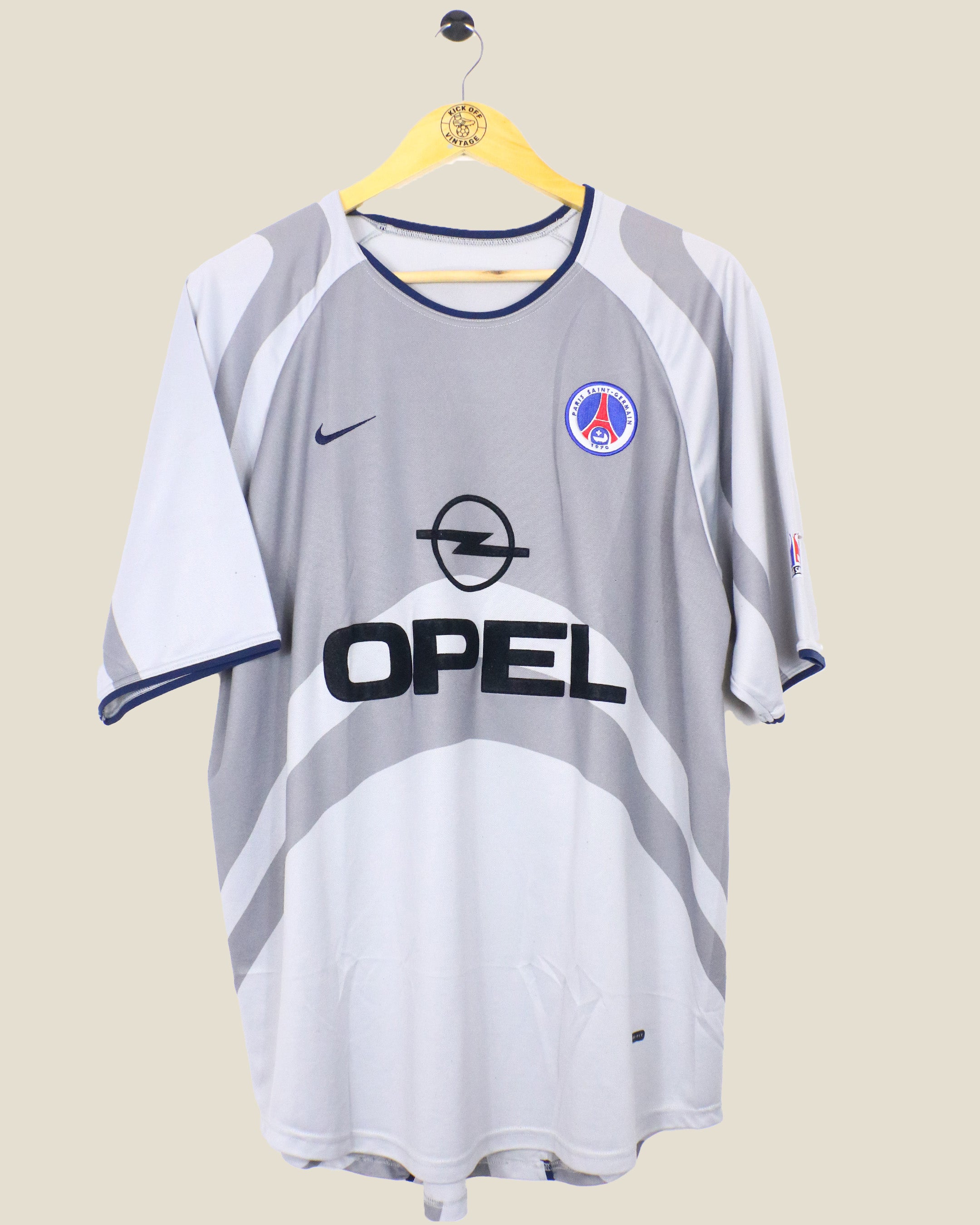 PARIS SAINT GERMAIN 2001/02 RONALDINHO AWAY SHIRT (L) NIKE