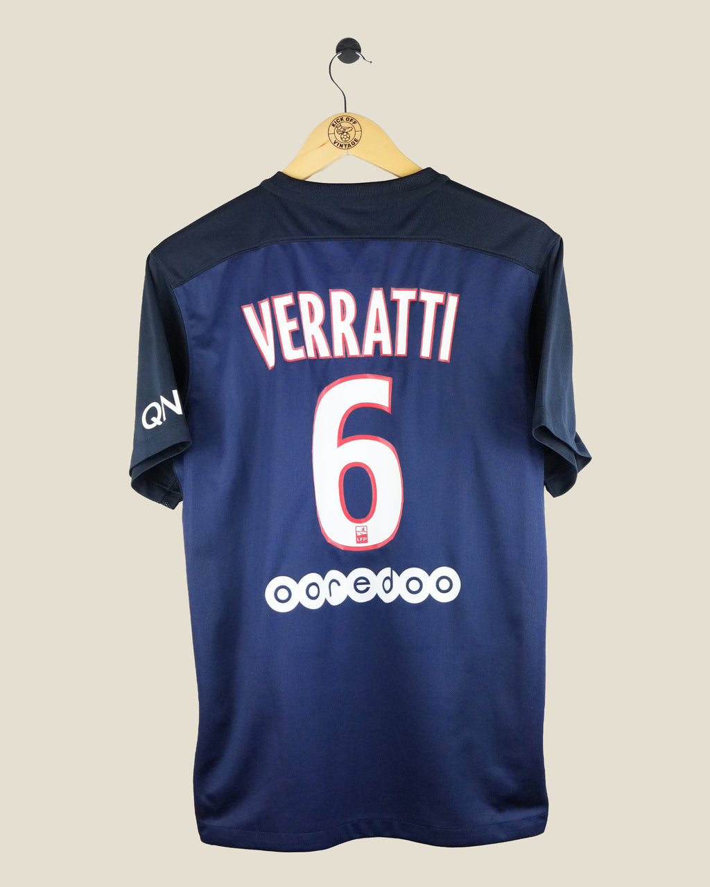 PARIS SAINT-GERMAIN 2015/16 VERATTI HOME SHIRT (M) NIKE