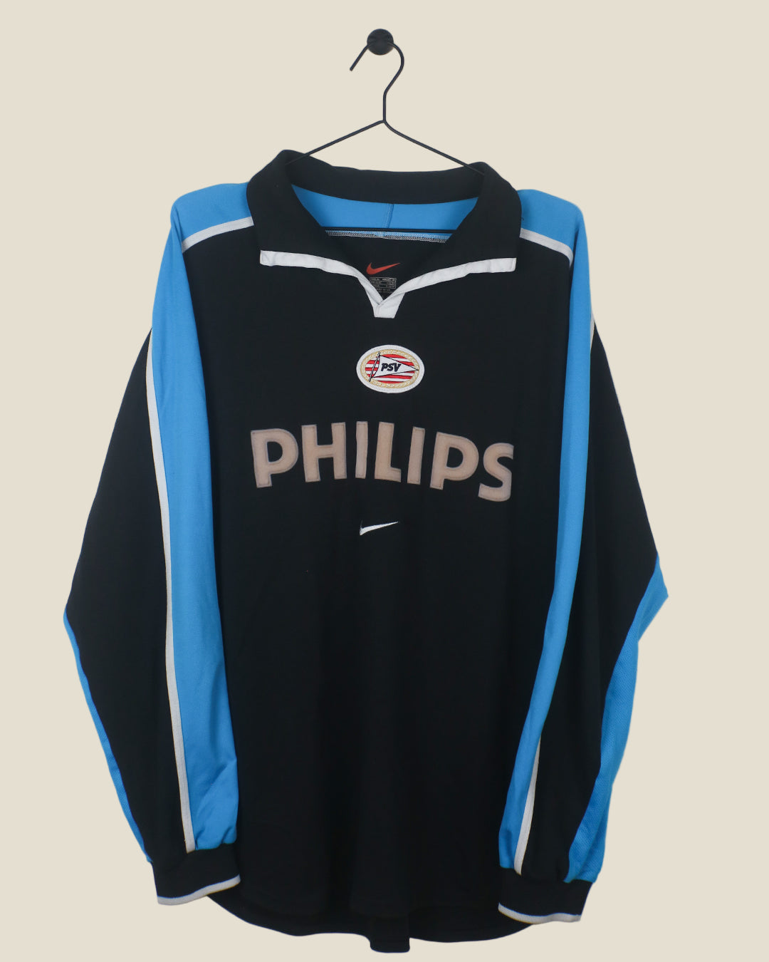 PSV 1999/01 NILIS #10 AWAY L/S (XL) NIKE