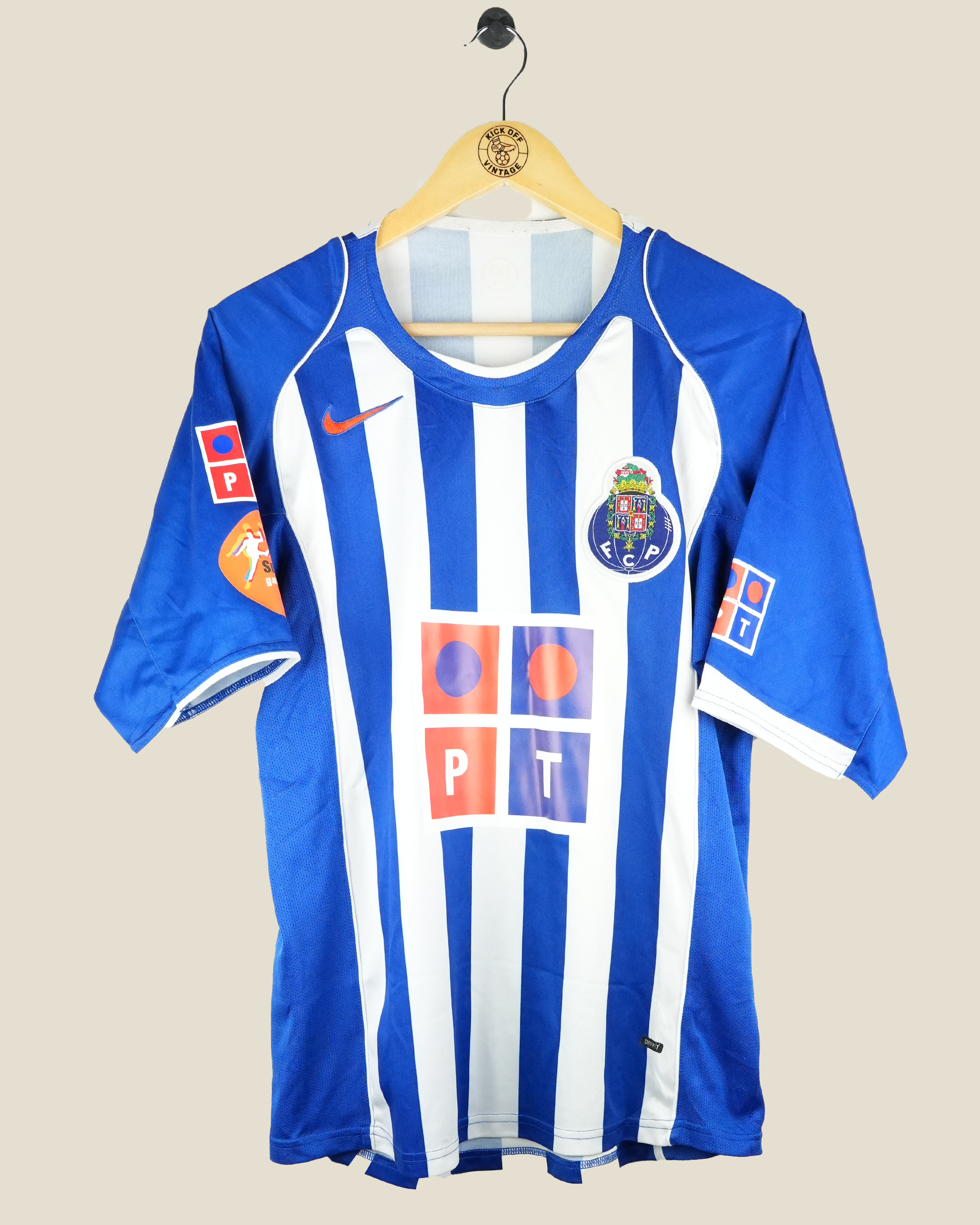 PORTO 2004/05 QUARESMA HOME SUPER LIGA SHIRT (L) NIKE