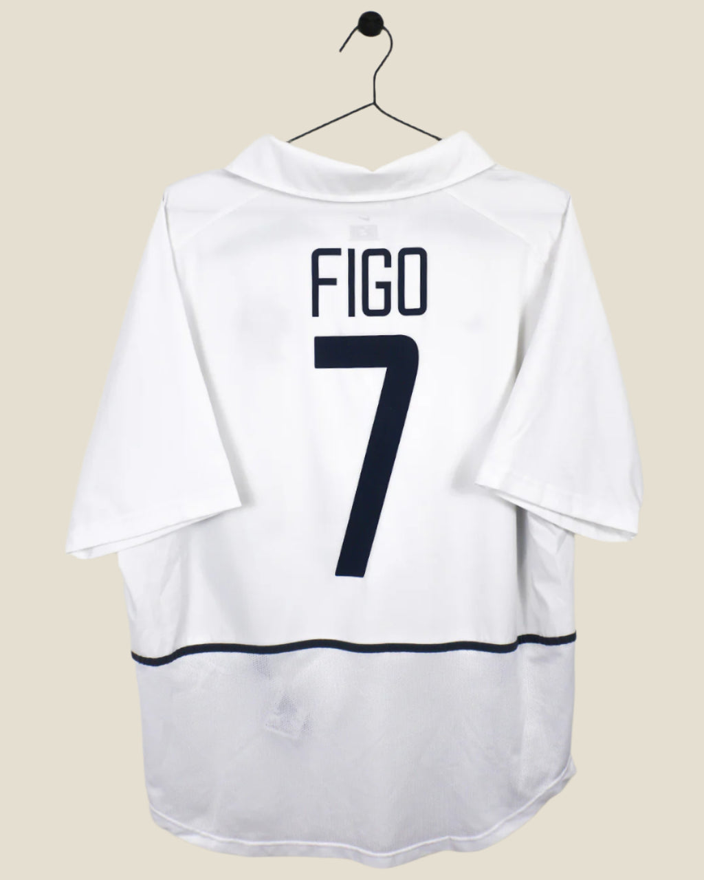 PORTUGAL 2002 FIGO AWAY SHIRT (L) NIKE