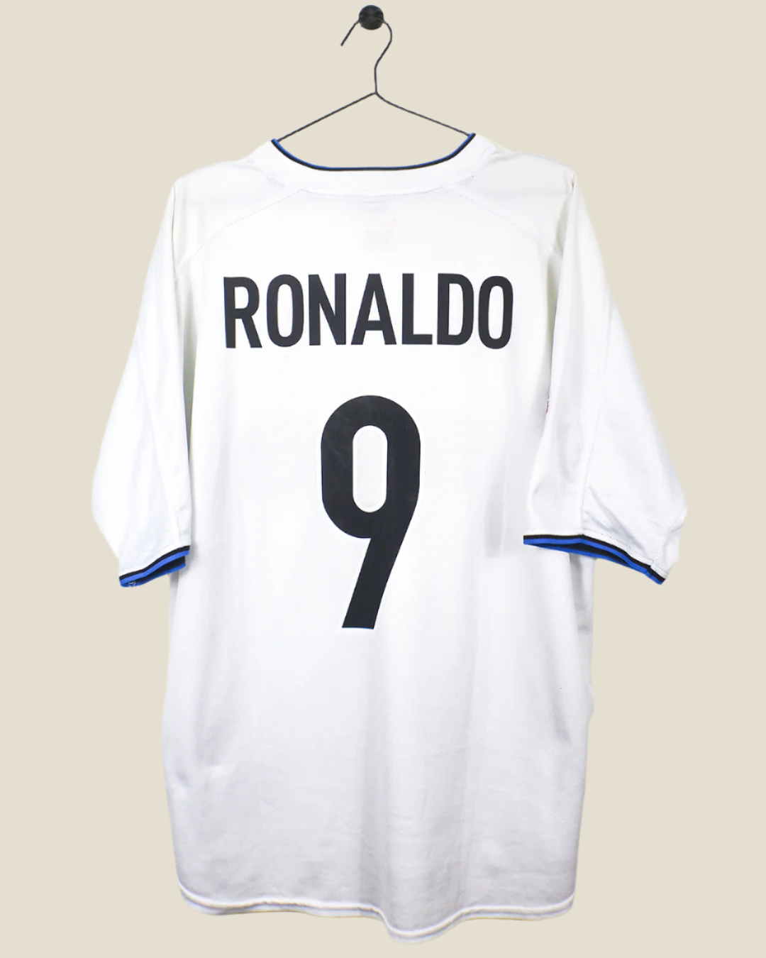 INTER MILAN 1999/00 RONALDO #9 AWAY SHIRT (XL) NIKE