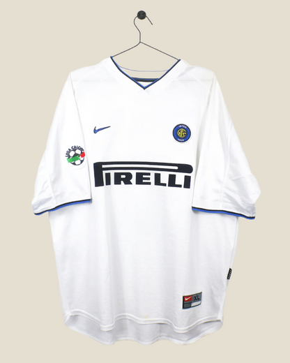 INTER MILAN 1999/00 RONALDO #9 AWAY SHIRT (XL) NIKE