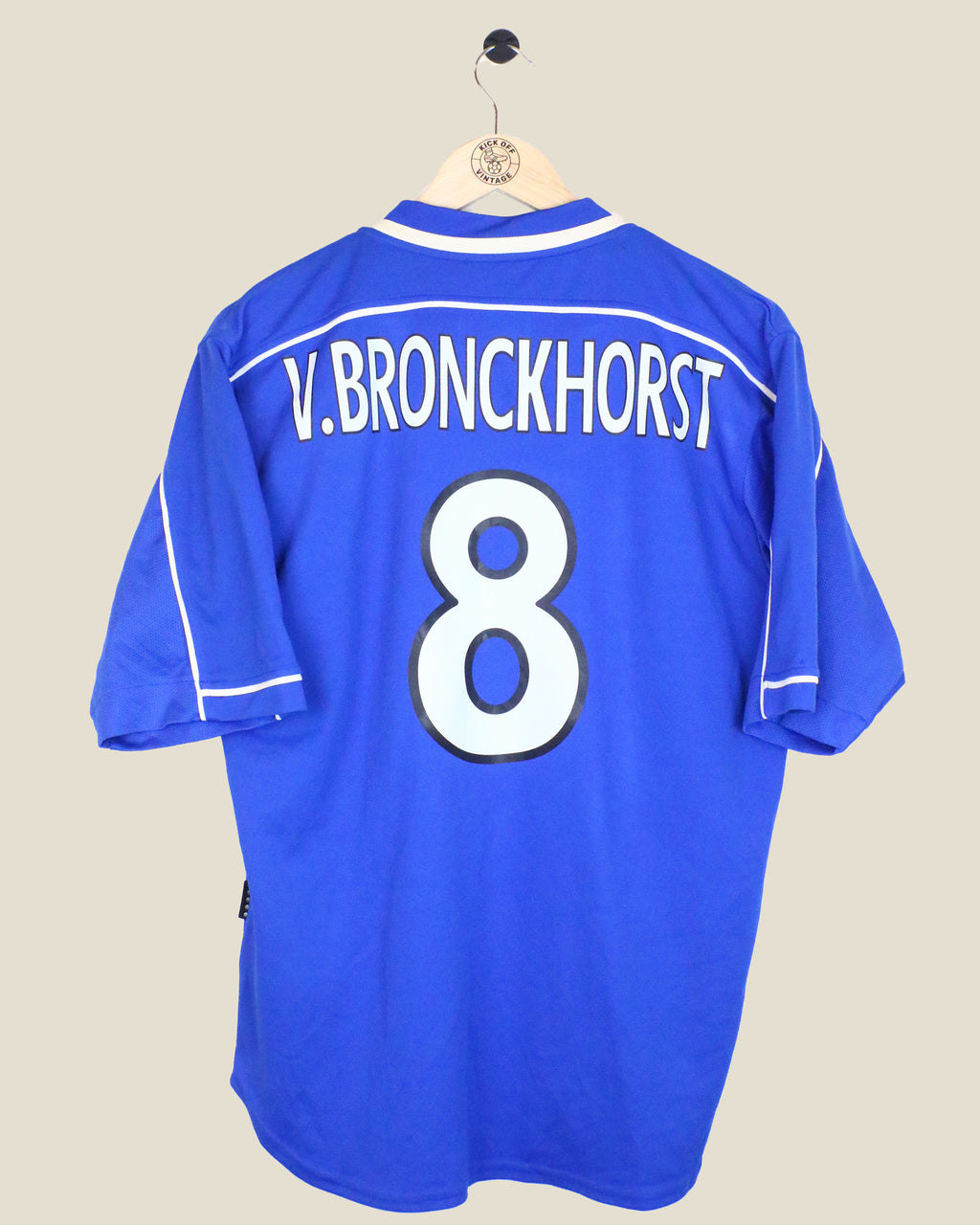 RANGERS 1999/00 VAN BRONCKHORST HOME (M) NIKE