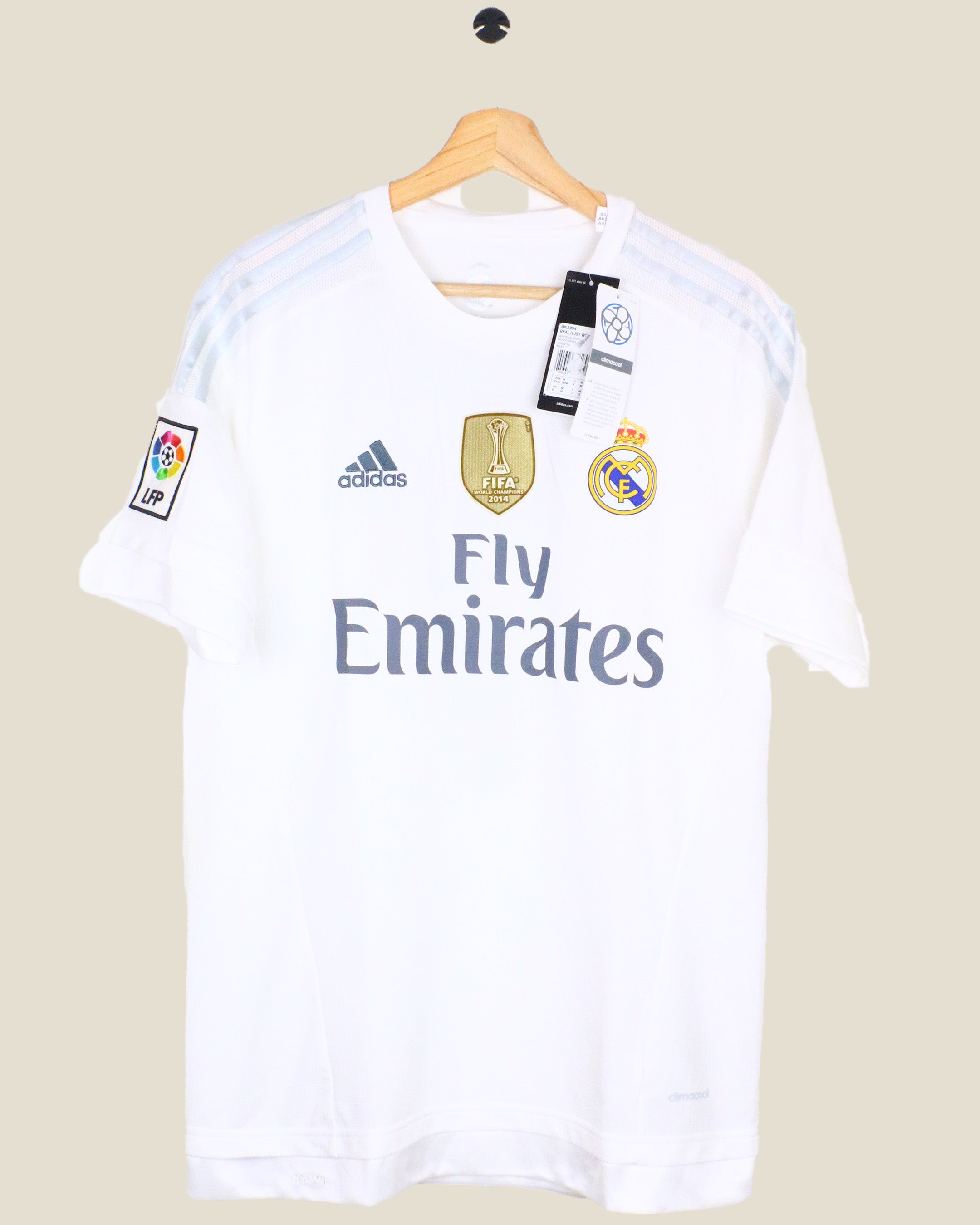 REAL MADRID 2015/16 RONALDO HOME *BNWT* (M) ADIDAS