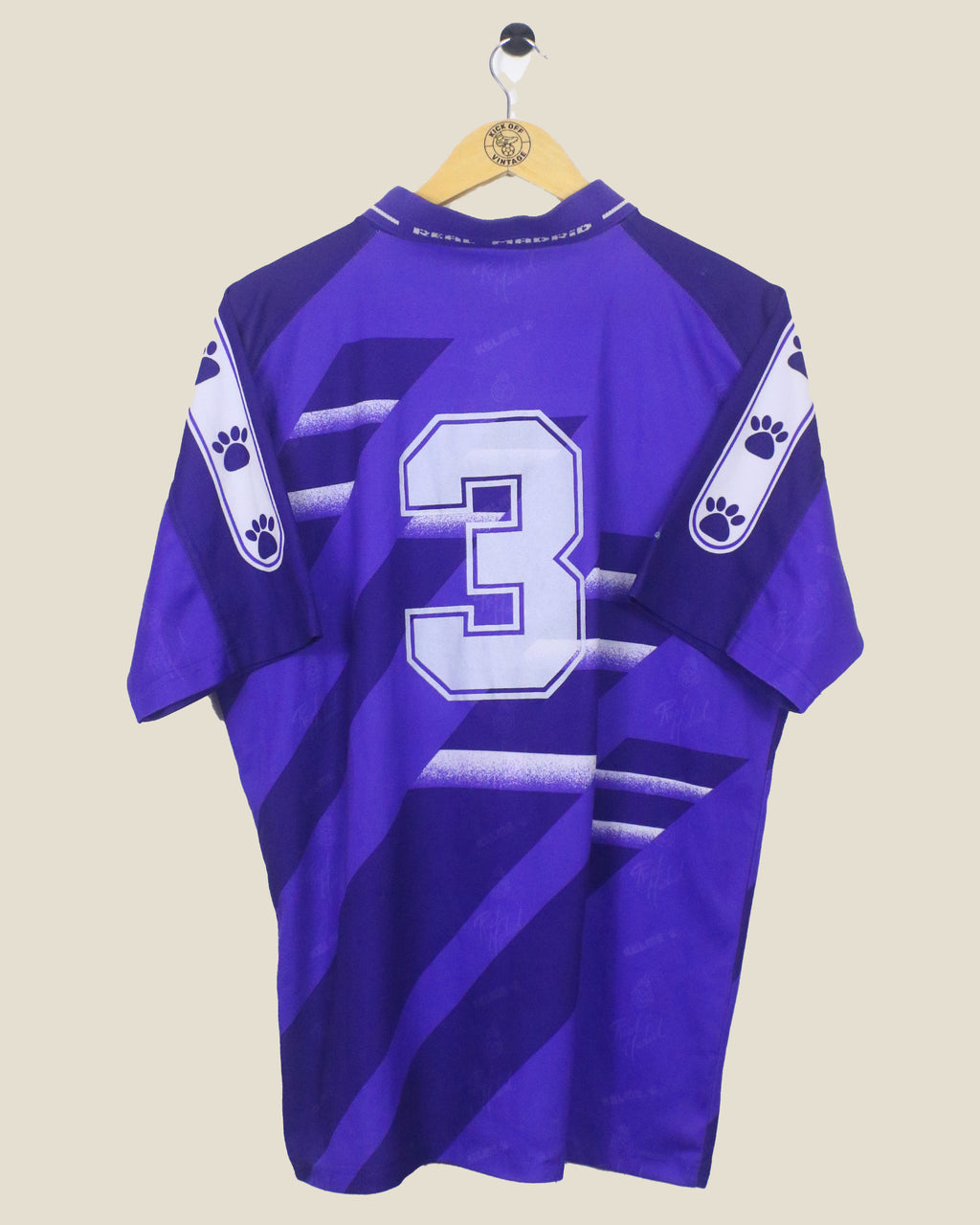 REAL MADRID 1994/96 AWAY FULL KIT (L) KELME