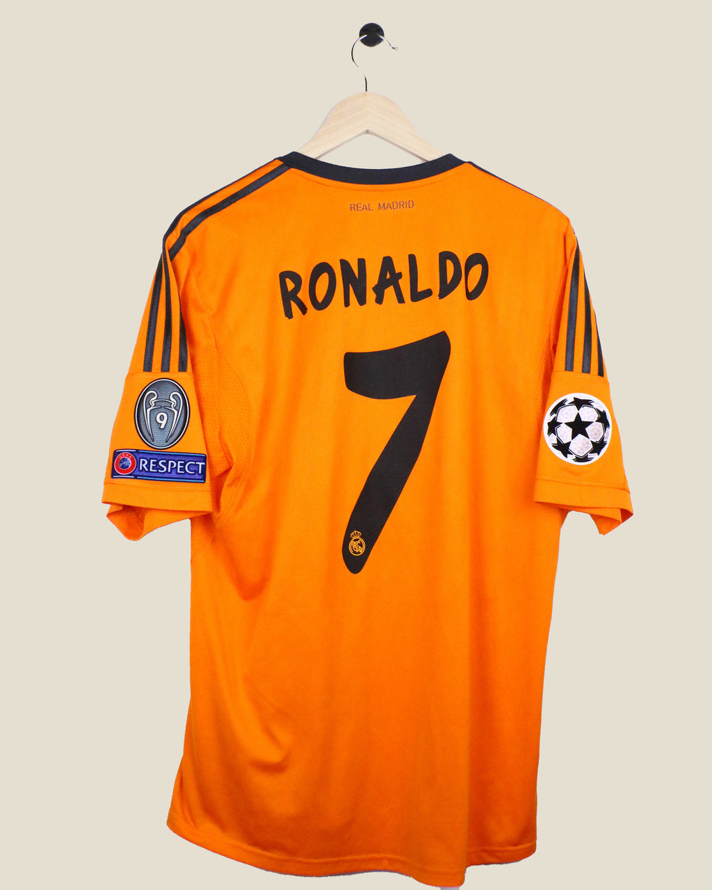 REAL MADRID 2013/14 RONALDO #7 UCL AWAY (L)  ADIDAS