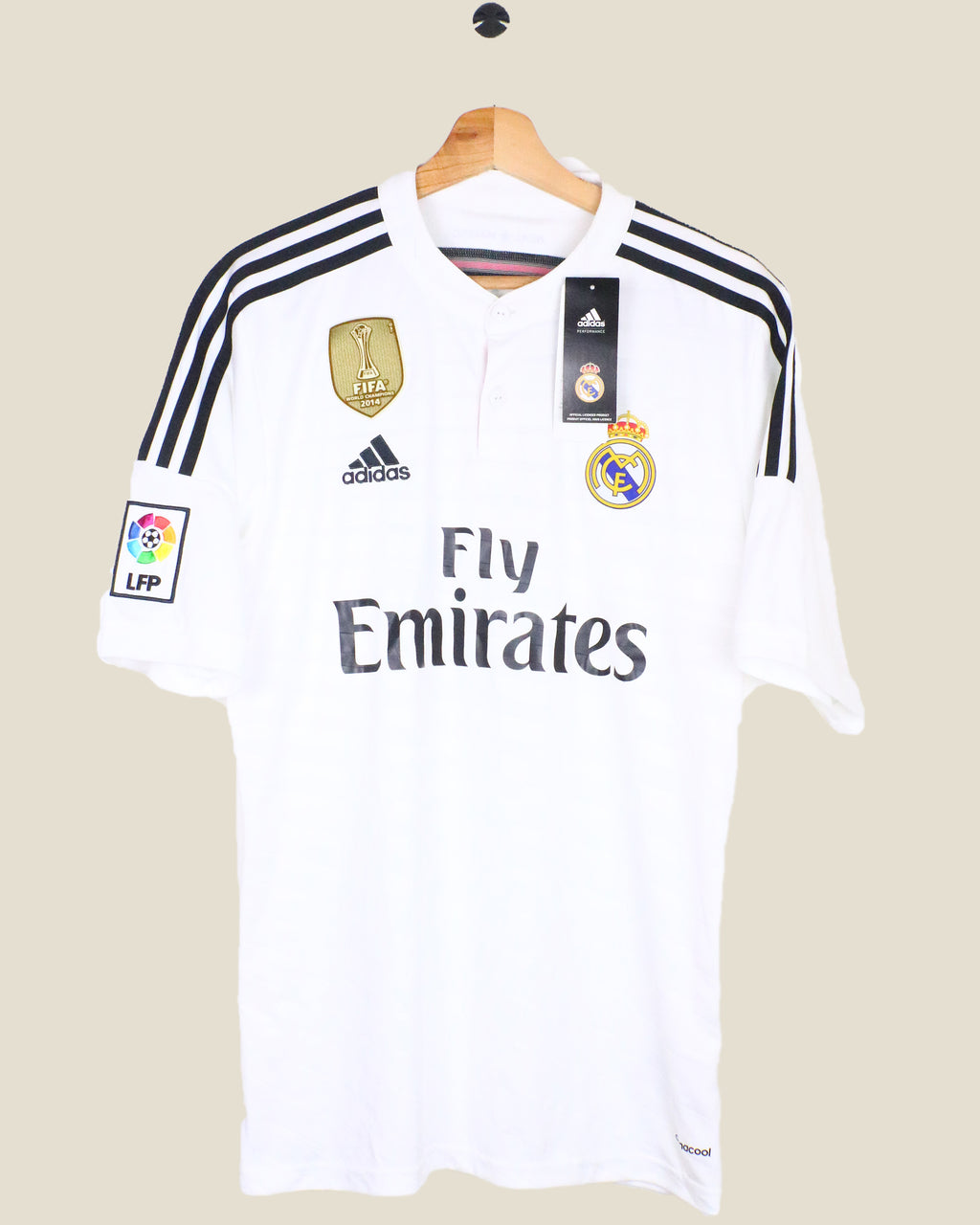 REAL MADRID 2014/15 RONALDO HOME BNWT (M) ADIDAS