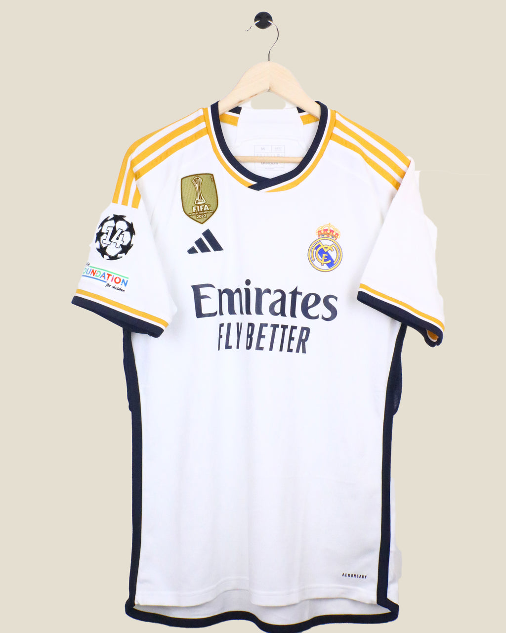 REAL MADRID 2023/24 ARDA GULER #24 UCL HOME *BNWT* (M) ADIDAS