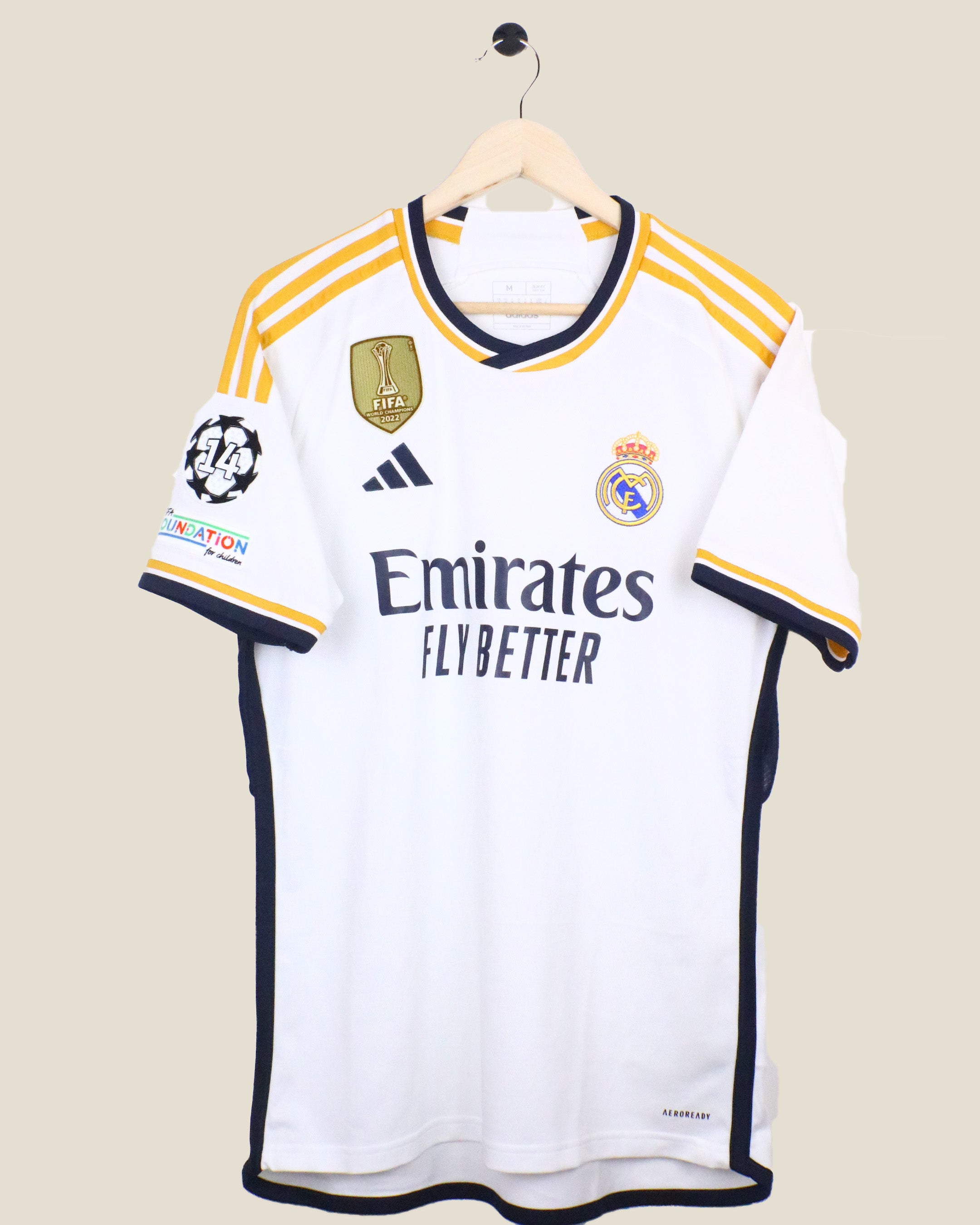 REAL MADRID 2023/24 ARDA GULER #24 UCL HOME *BNWT* (M) ADIDAS