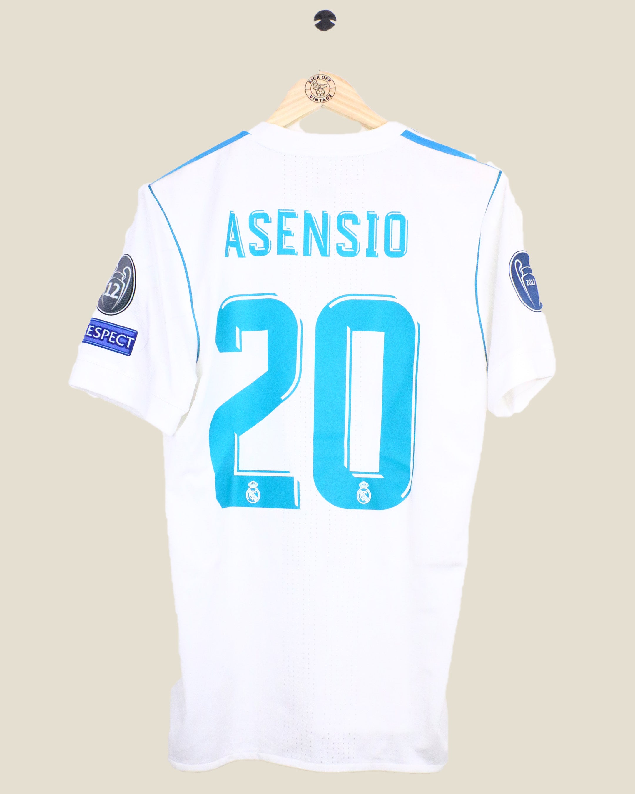 REAL MADRID 2017/18 ASENSIO UCL HOME PLAYER VERSION (M) ADIDAS