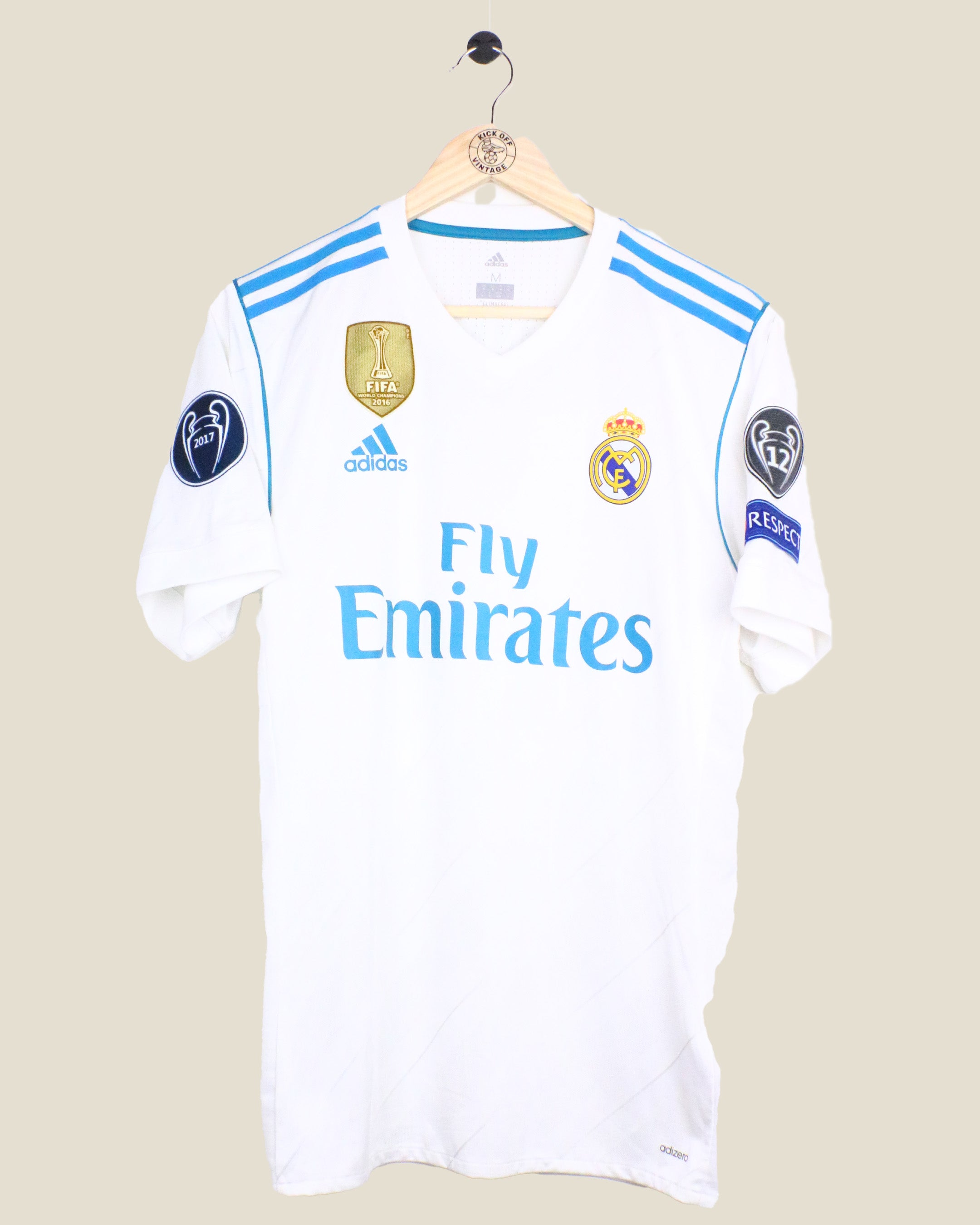 REAL MADRID 2017/18 ASENSIO UCL HOME PLAYER VERSION (M) ADIDAS
