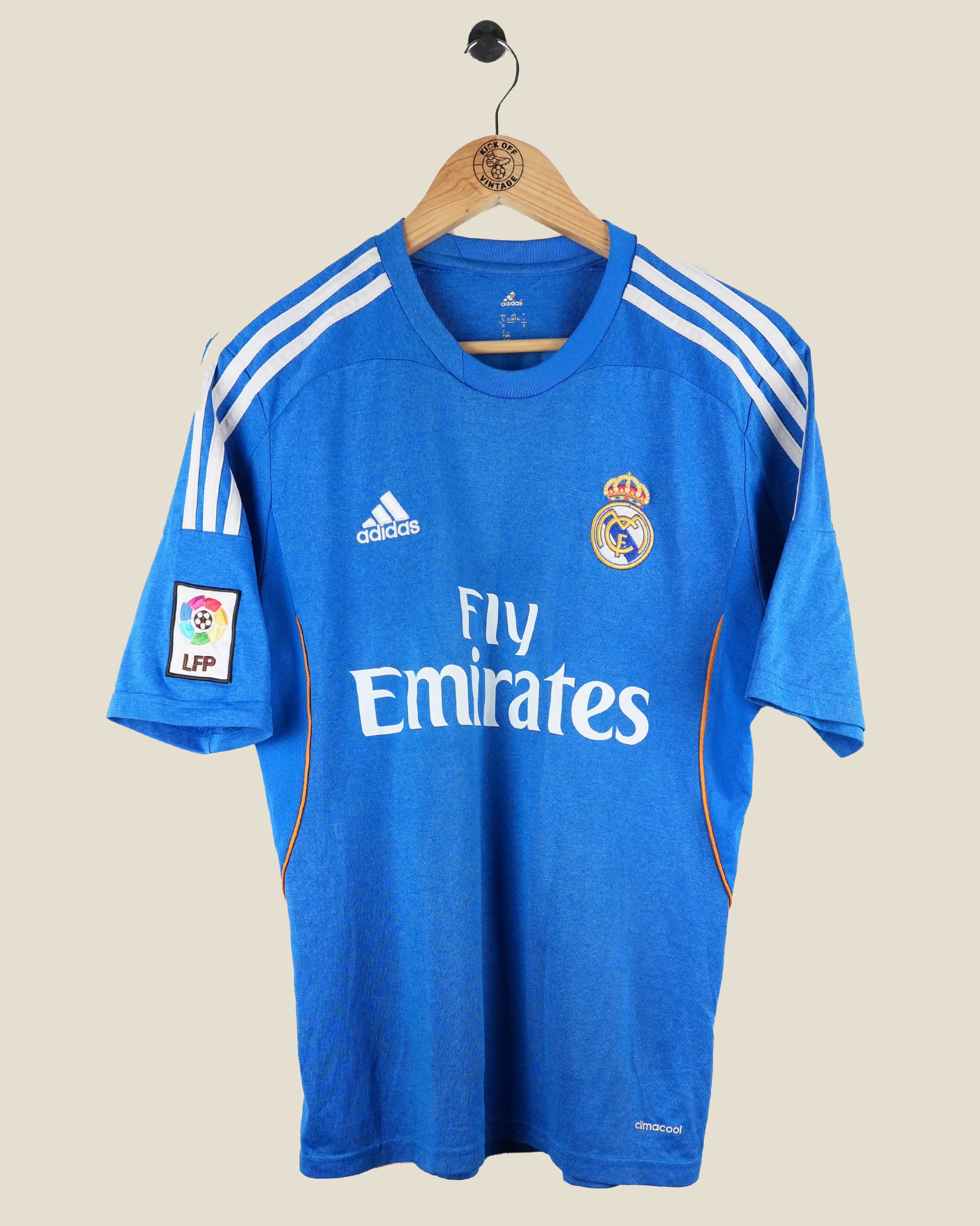 REAL MADRID 2013/14 BALE AWAY SHIRT (S) ADIDAS