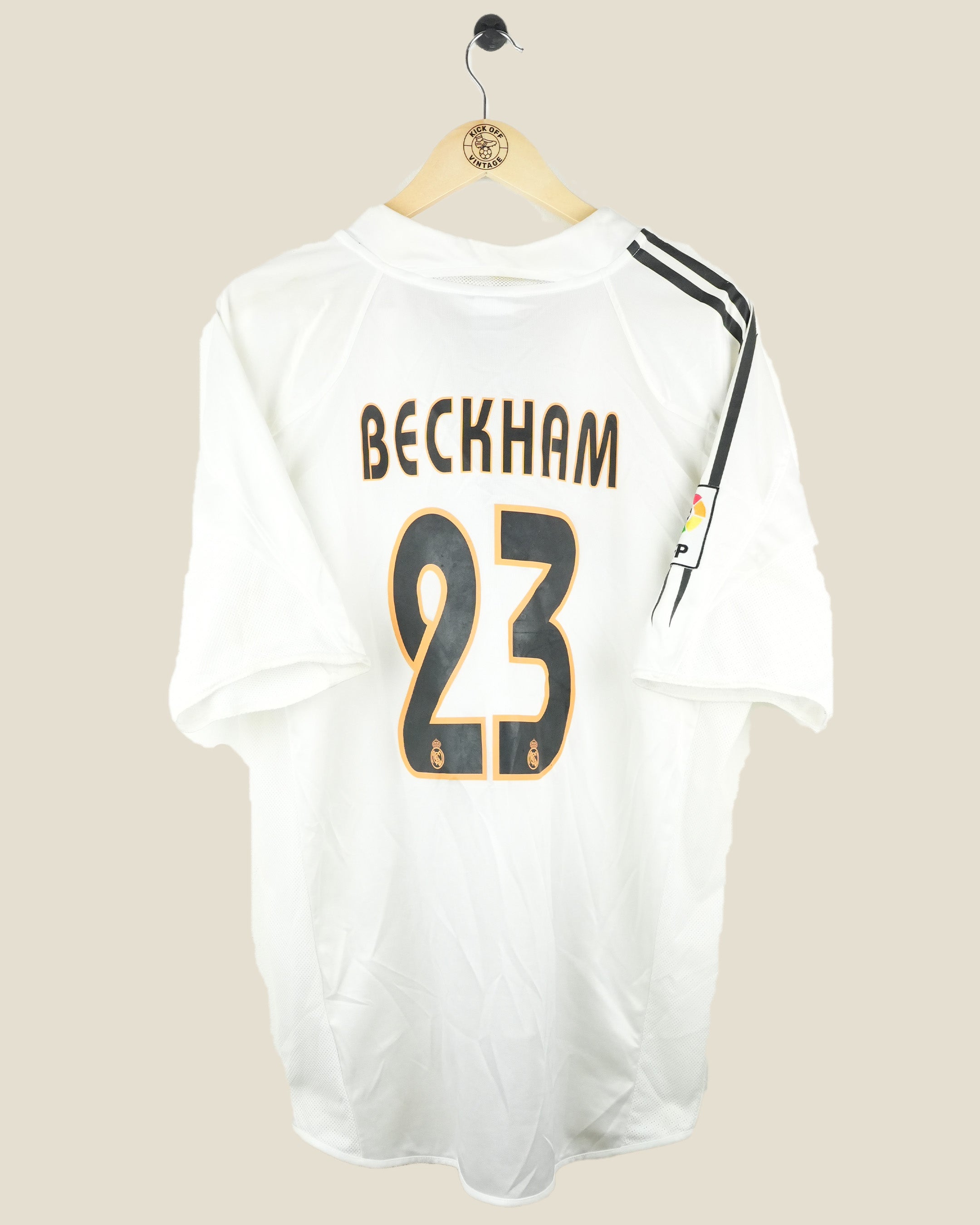 REAL MADRID 2004/05 BECKHAM HOME (L) ADIDAS