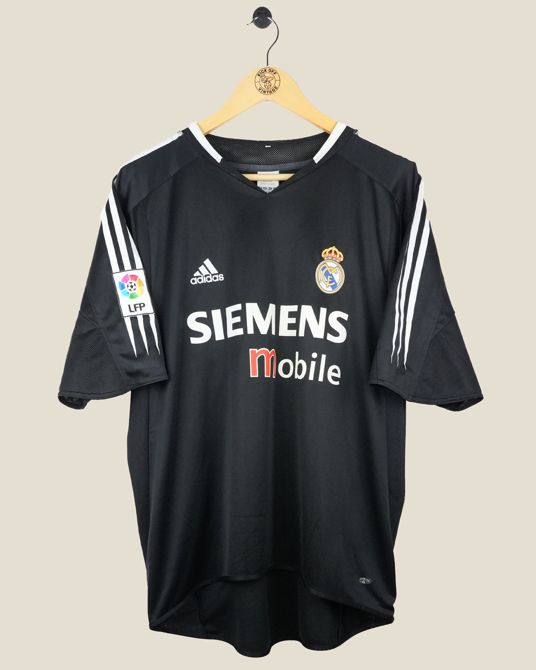 REAL MADRID 2004/05 BECKHAM AWAY SHIRT (L) ADIDAS