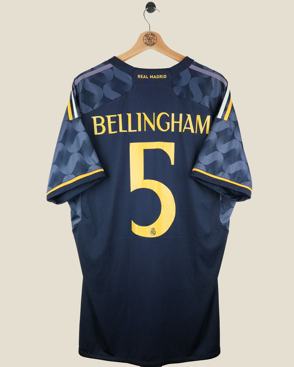 REAL MADRID 2023/24 BELLINGHAM AWAY SHIRT (XL) ADIDAS