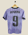 REAL MADRID 2022/23 BENZEMA AWAY SHIRT (164) ADIDAS